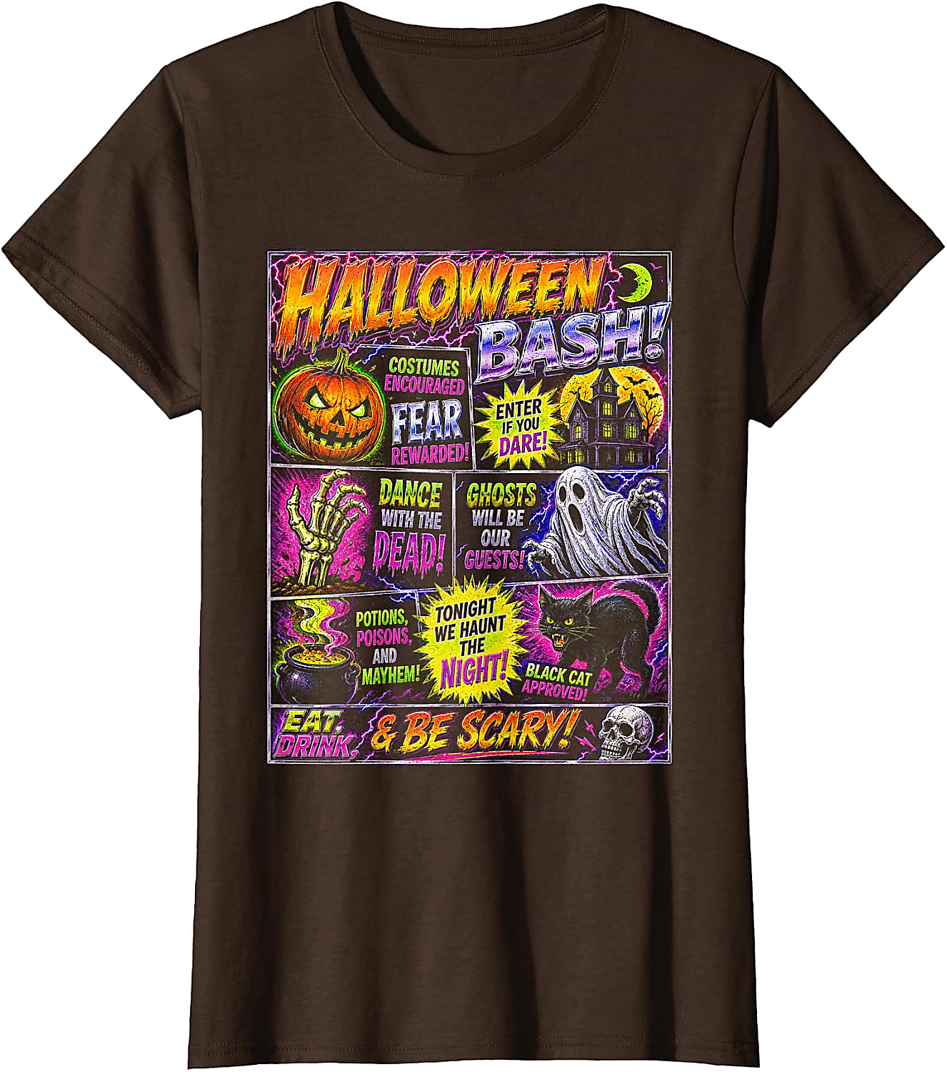 Halloween Vintage Horrorfest T-Shirt | Spooky Party Tee