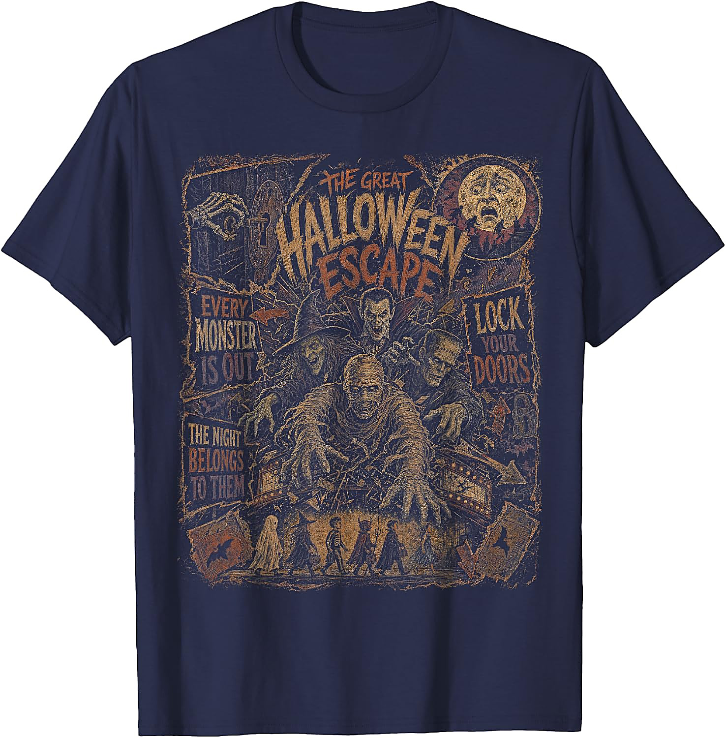Retro Horror Movie Shirt | Vintage Monster Graphic Tee