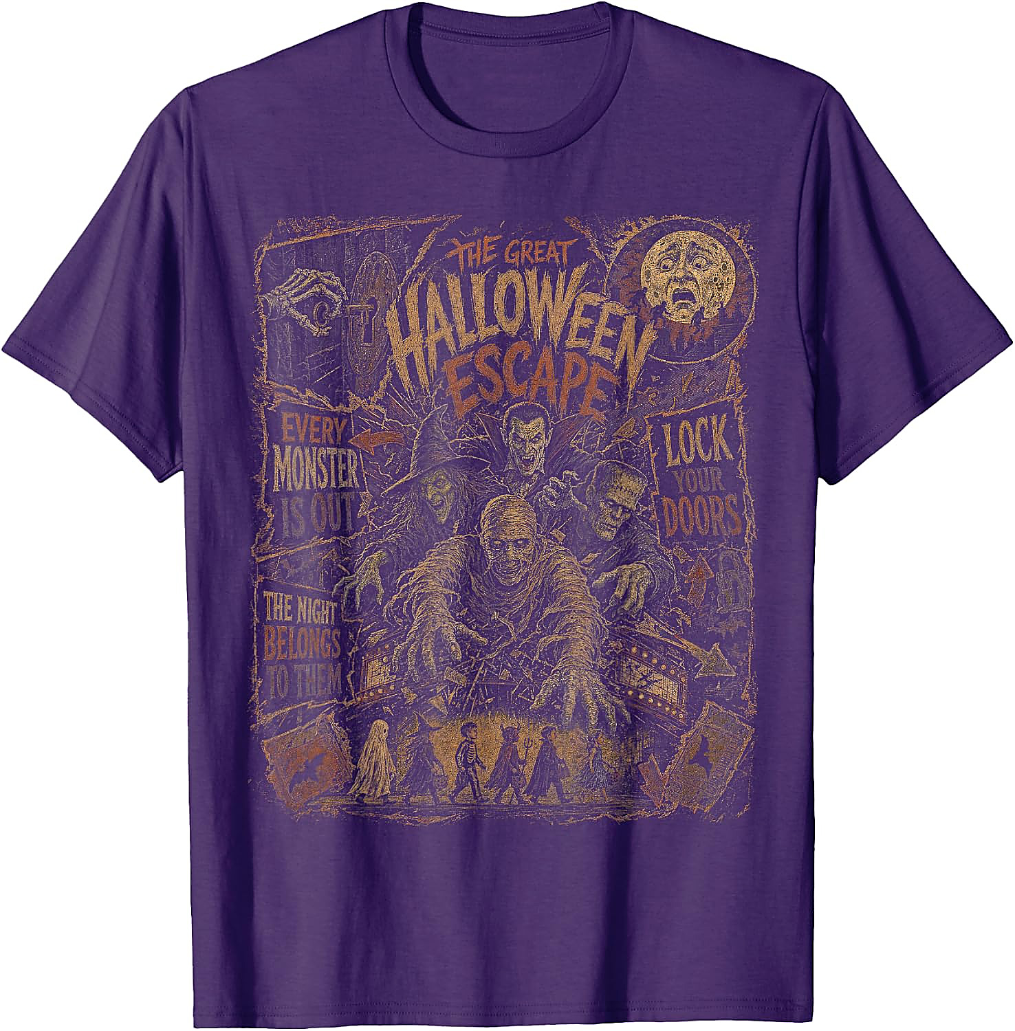 Retro Horror Movie Shirt | Vintage Monster Graphic Tee