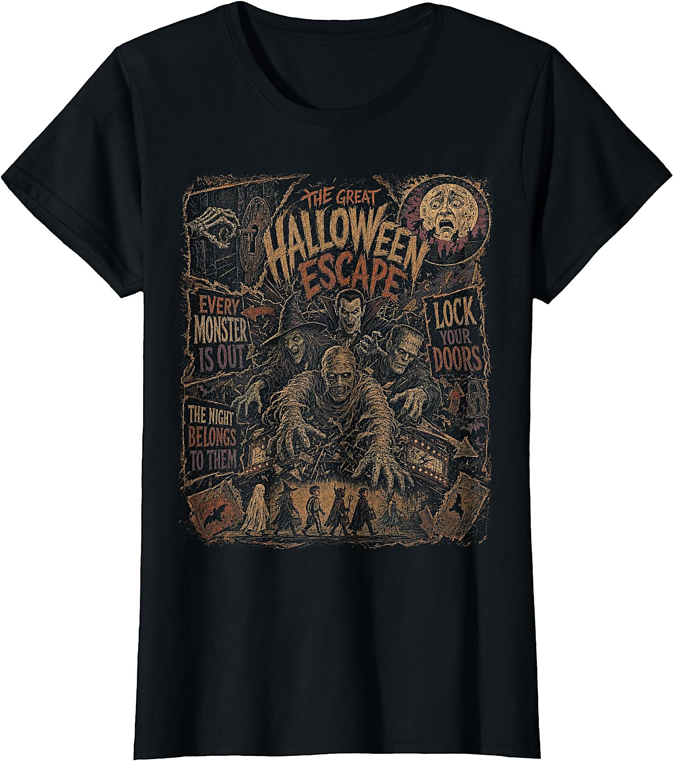 Retro Horror Movie Shirt | Vintage Monster Graphic Tee