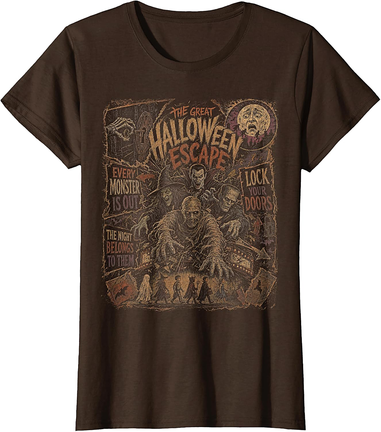 Retro Horror Movie Shirt | Vintage Monster Graphic Tee
