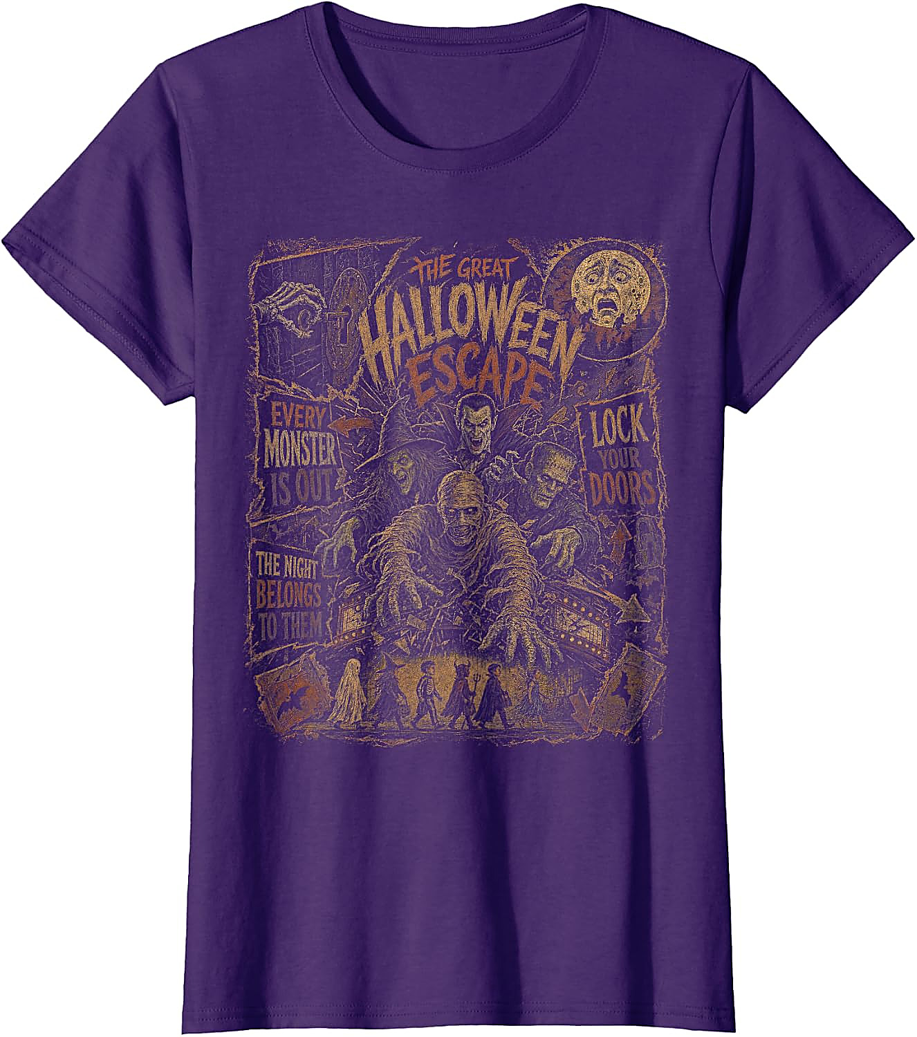 Retro Horror Movie Shirt | Vintage Monster Graphic Tee