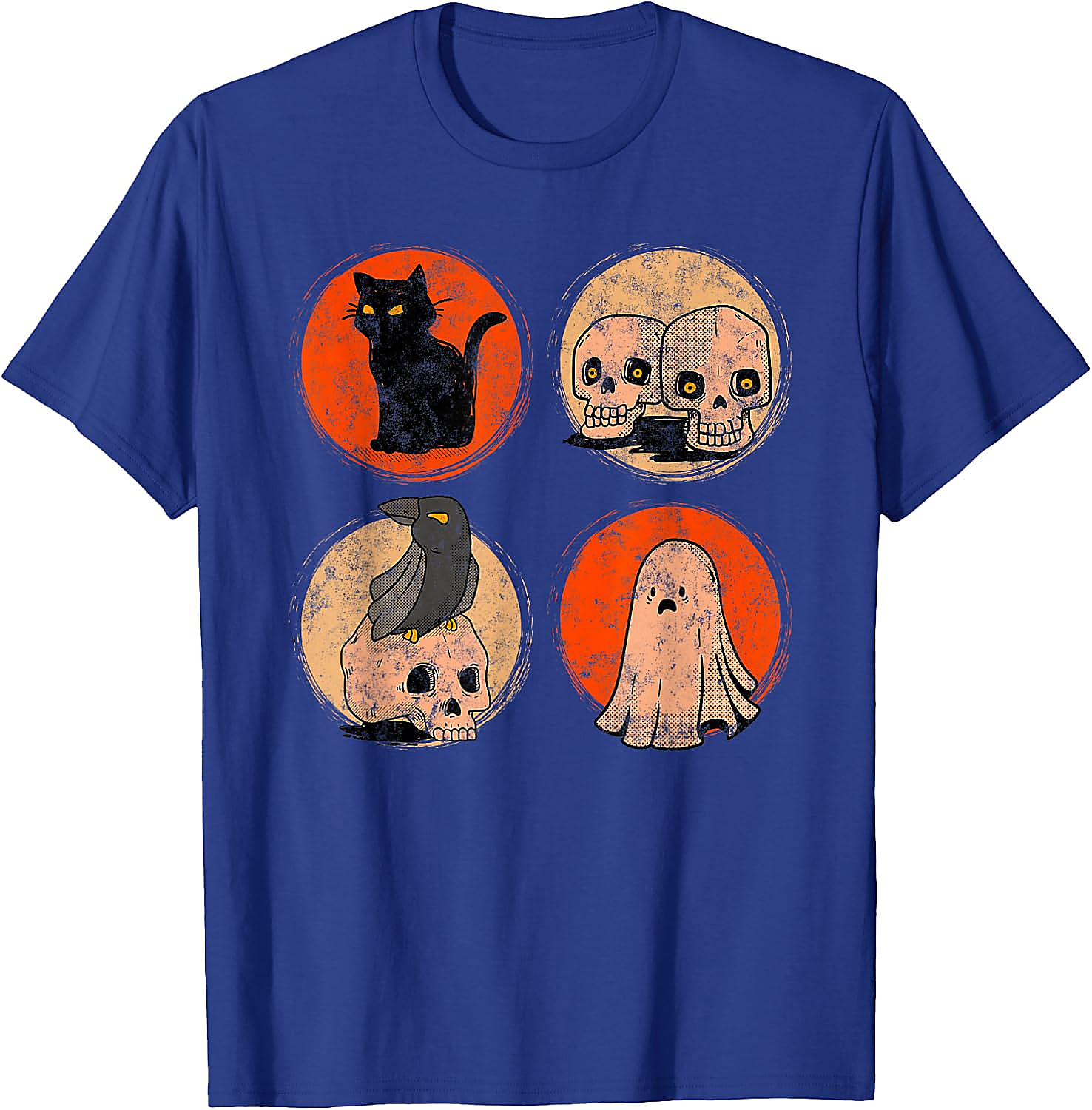 Vintage Halloween Spooky Poster T-Shirt | Horror Tee
