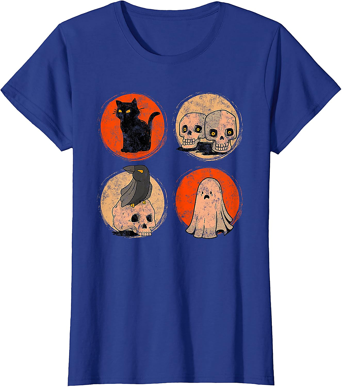 Vintage Halloween Spooky Poster T-Shirt | Horror Tee