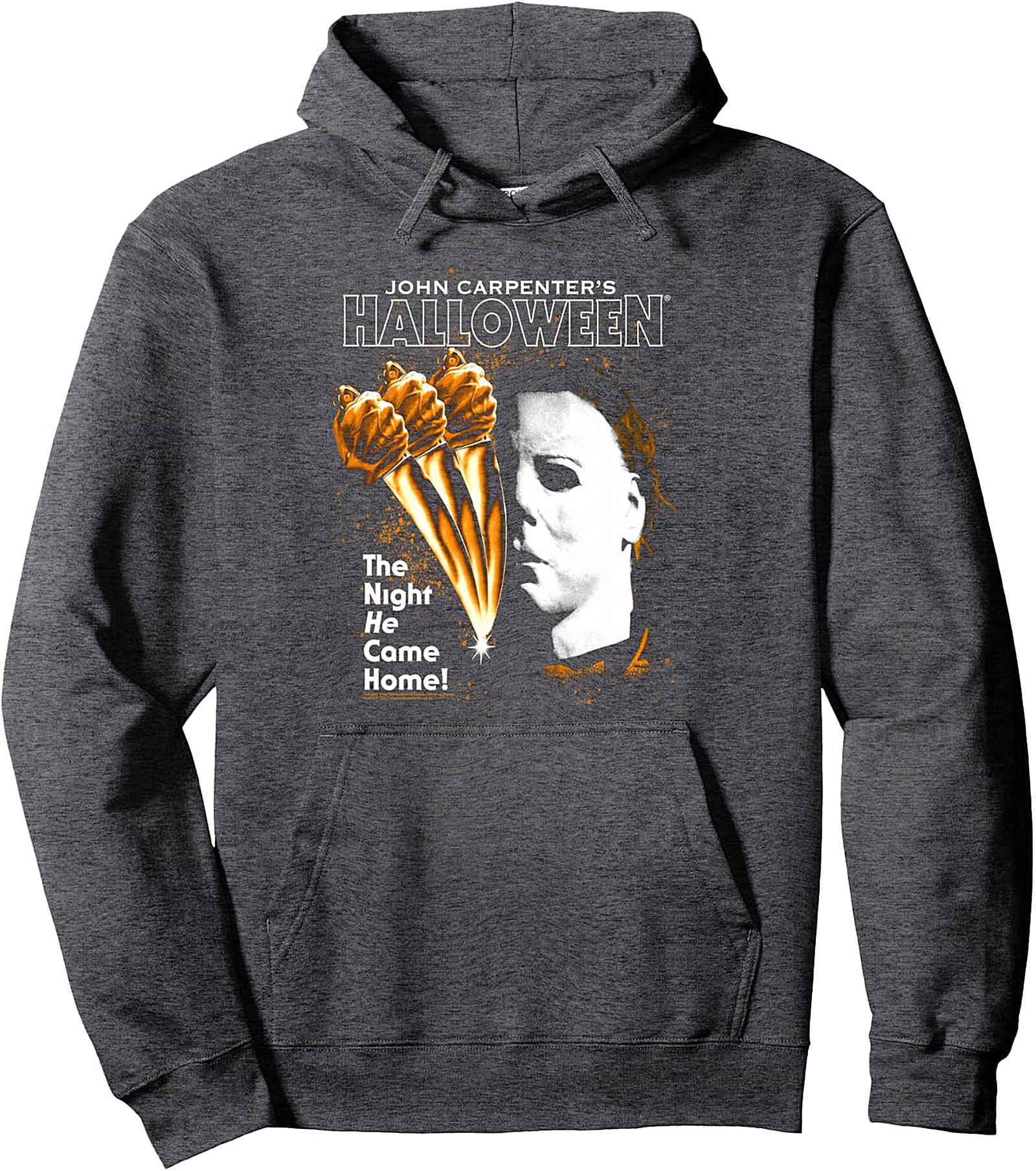 Halloween Moving Knife Poster Pullover Hoodie | Michael Myers