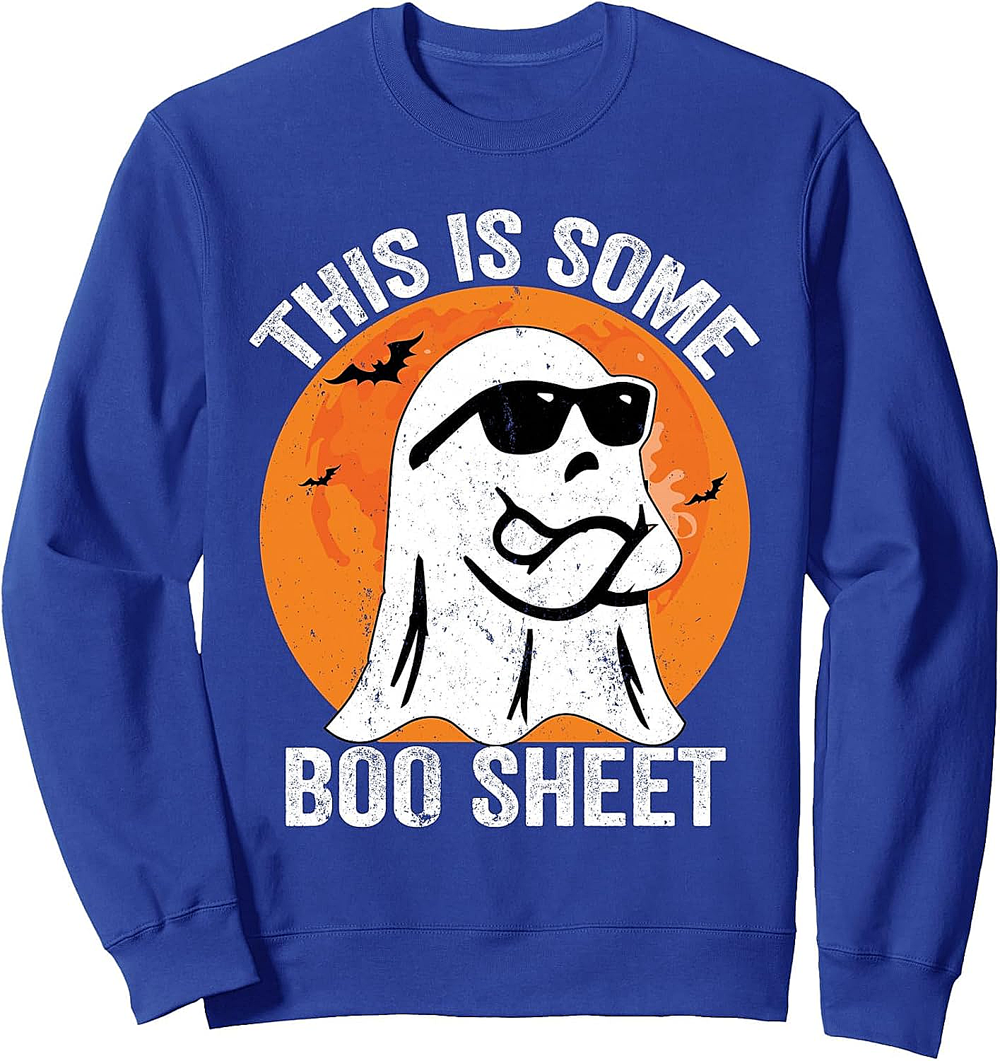 Boo Sheet Funny Halloween Ghost Sweatshirt Spooky Tee