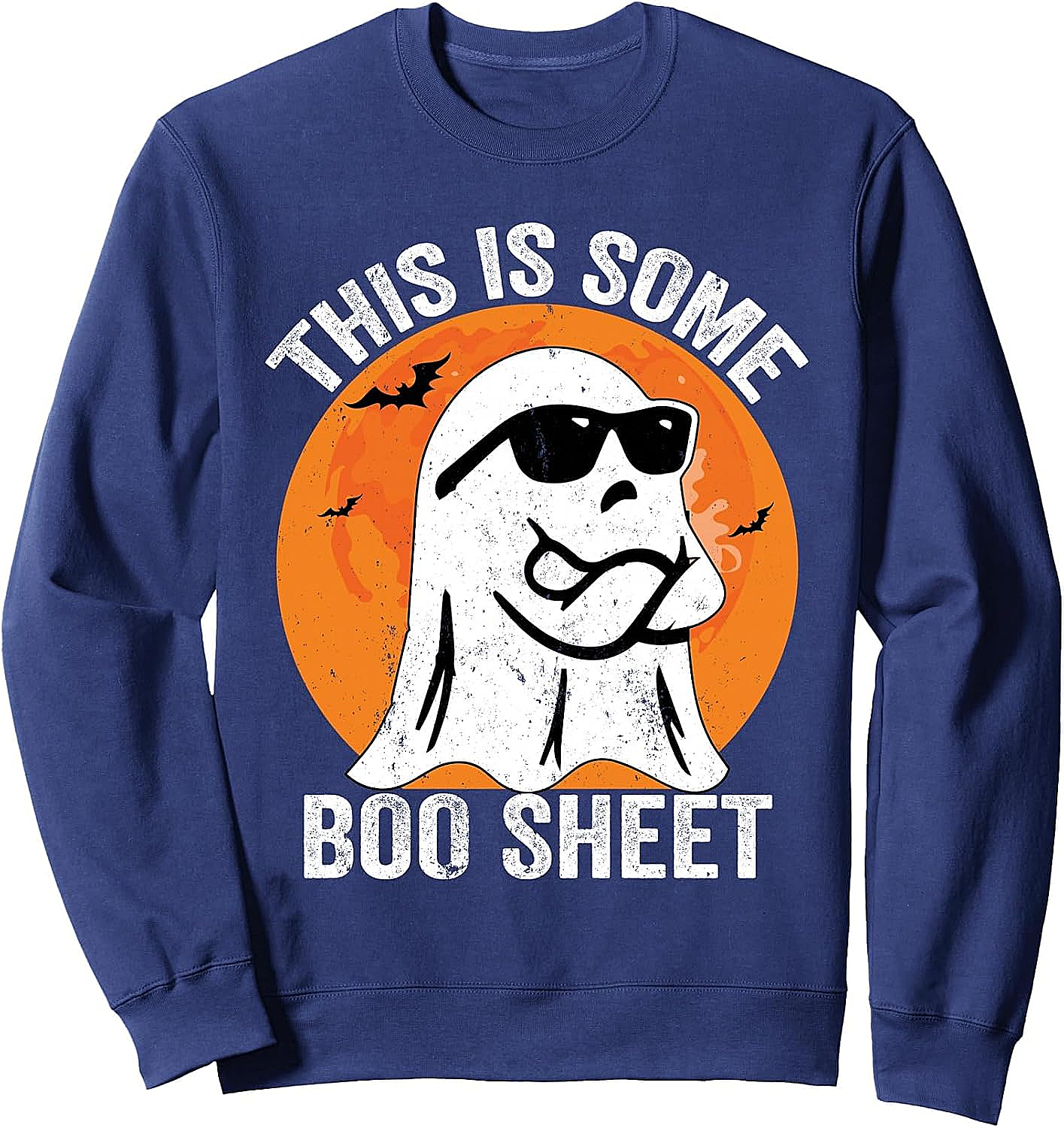 Boo Sheet Funny Halloween Ghost Sweatshirt Spooky Tee