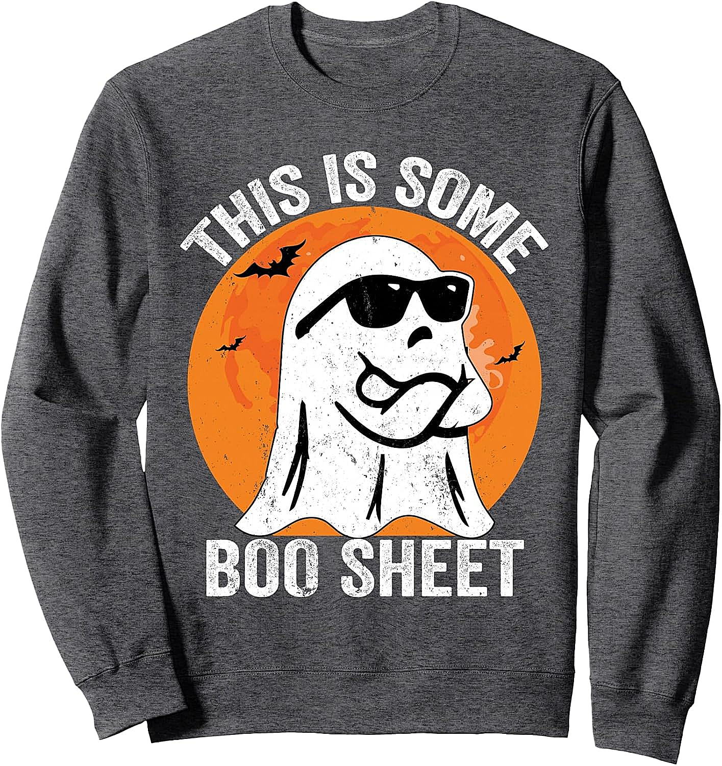 Boo Sheet Funny Halloween Ghost Sweatshirt Spooky Tee