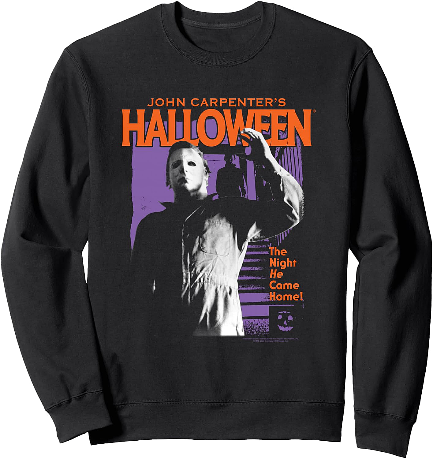 Michael Myers Halloween Horror Movie Sweatshirt