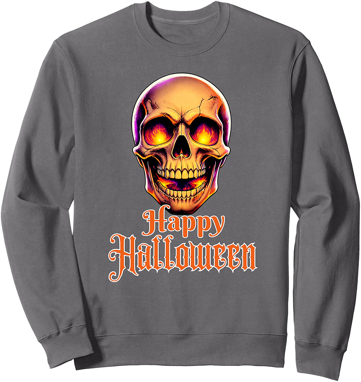Spooky Skull Halloween Fun Sweatshirt Unisex Tee