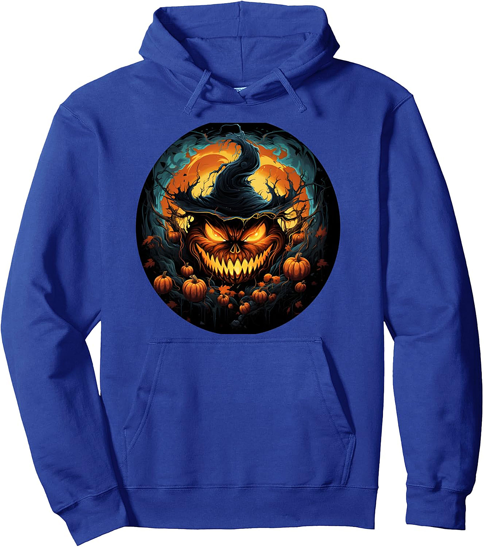 Vintage Jack O Lantern Pumpkin Face Hoodie | Cozy Pullover