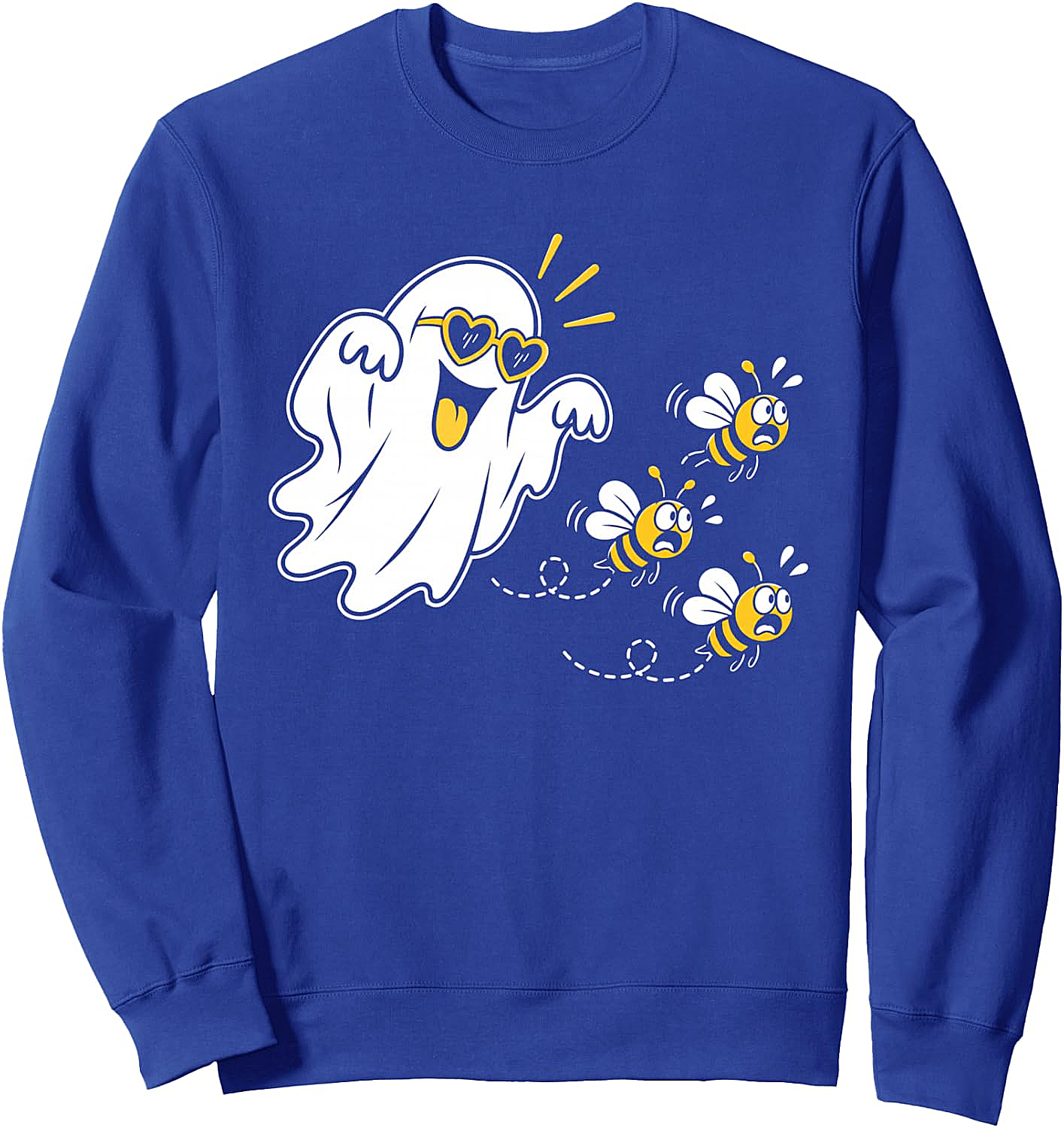 Funny Boo Bees Halloween Ghost Bee Pun Sweatshirt