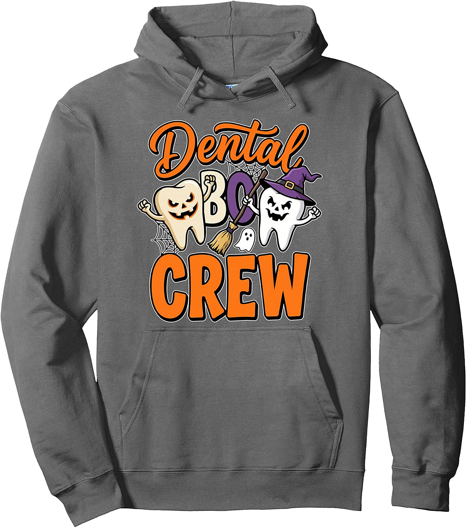 Dental Boo Crew Halloween Pullover Hoodie | Cozy Dentist Gift