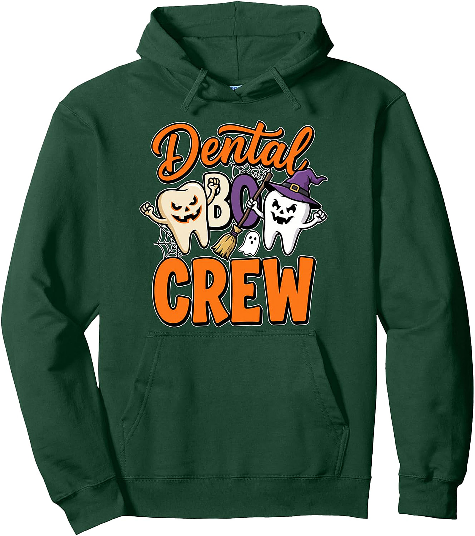 Dental Boo Crew Halloween Pullover Hoodie | Cozy Dentist Gift