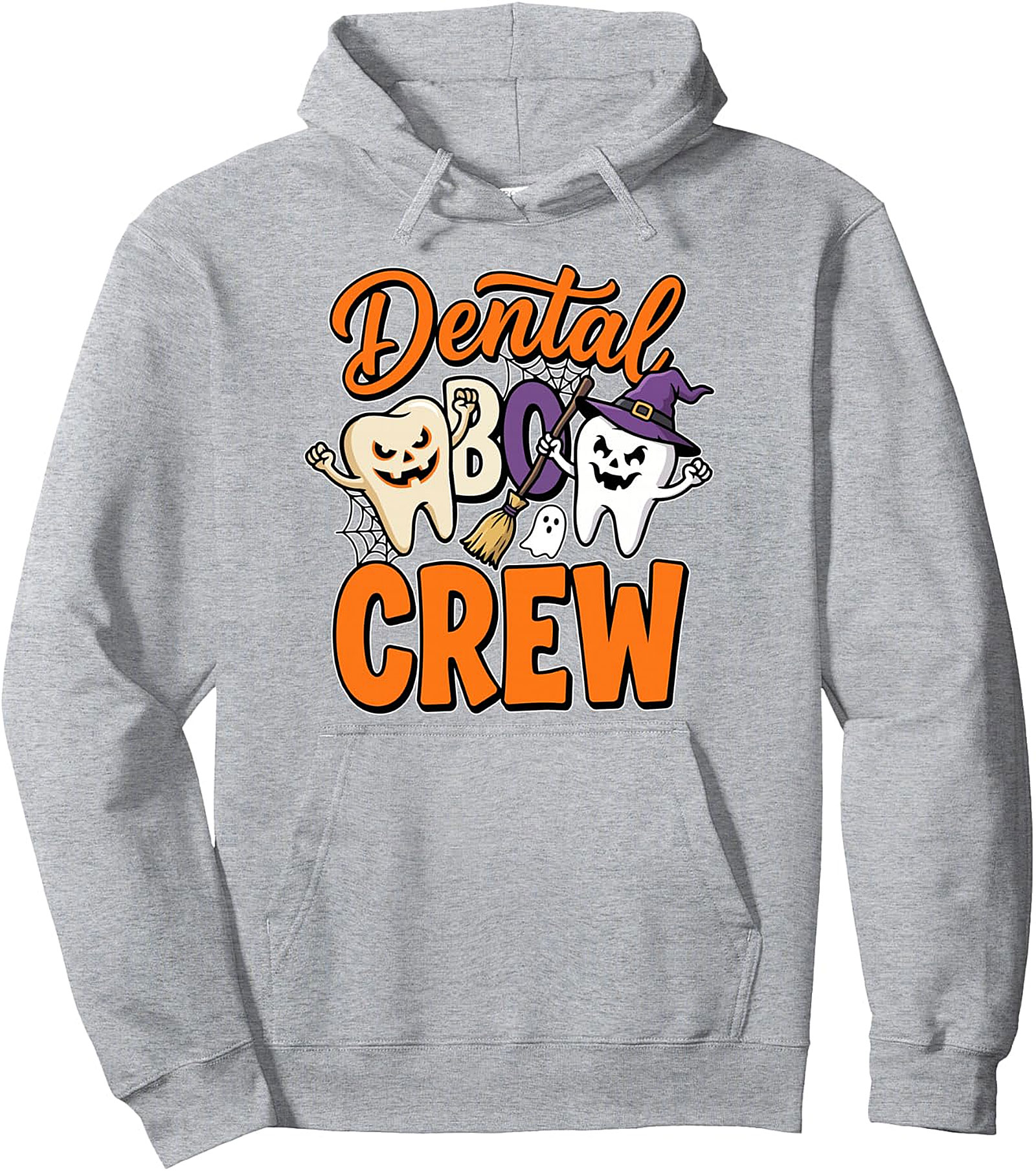 Dental Boo Crew Halloween Pullover Hoodie | Cozy Dentist Gift