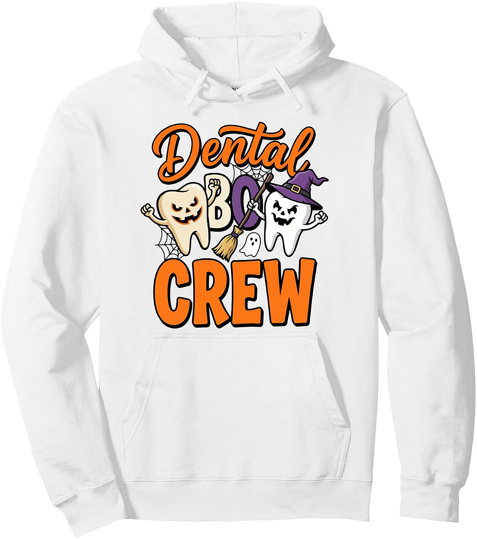 Dental Boo Crew Halloween Pullover Hoodie | Cozy Dentist Gift