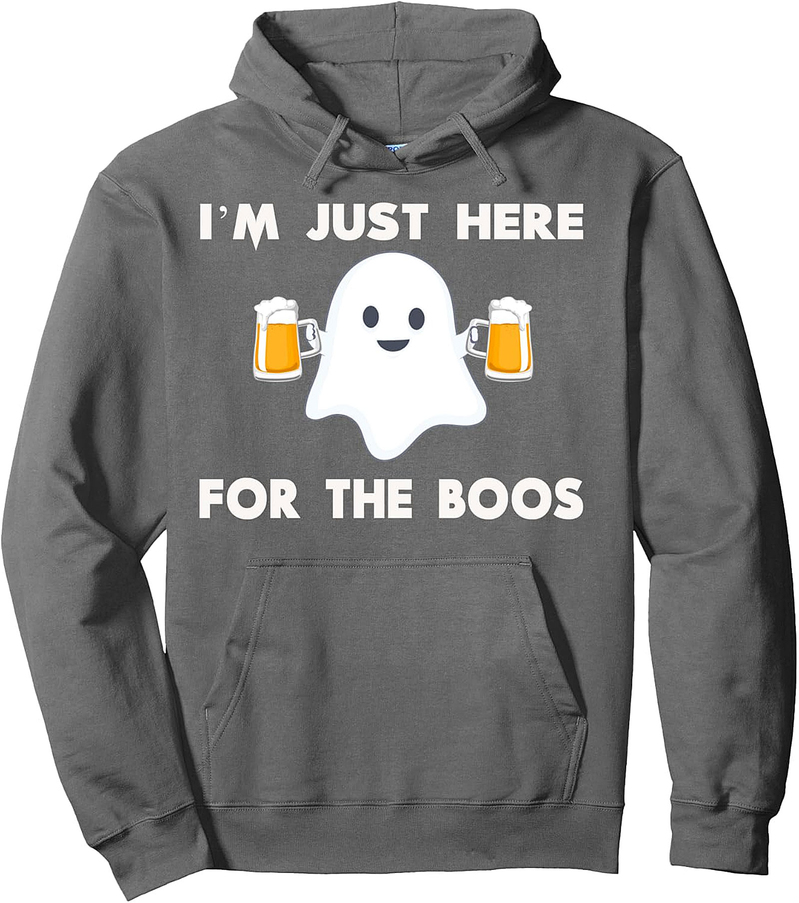 I'm Just Here For The Boos Funny Halloween Hoodie
