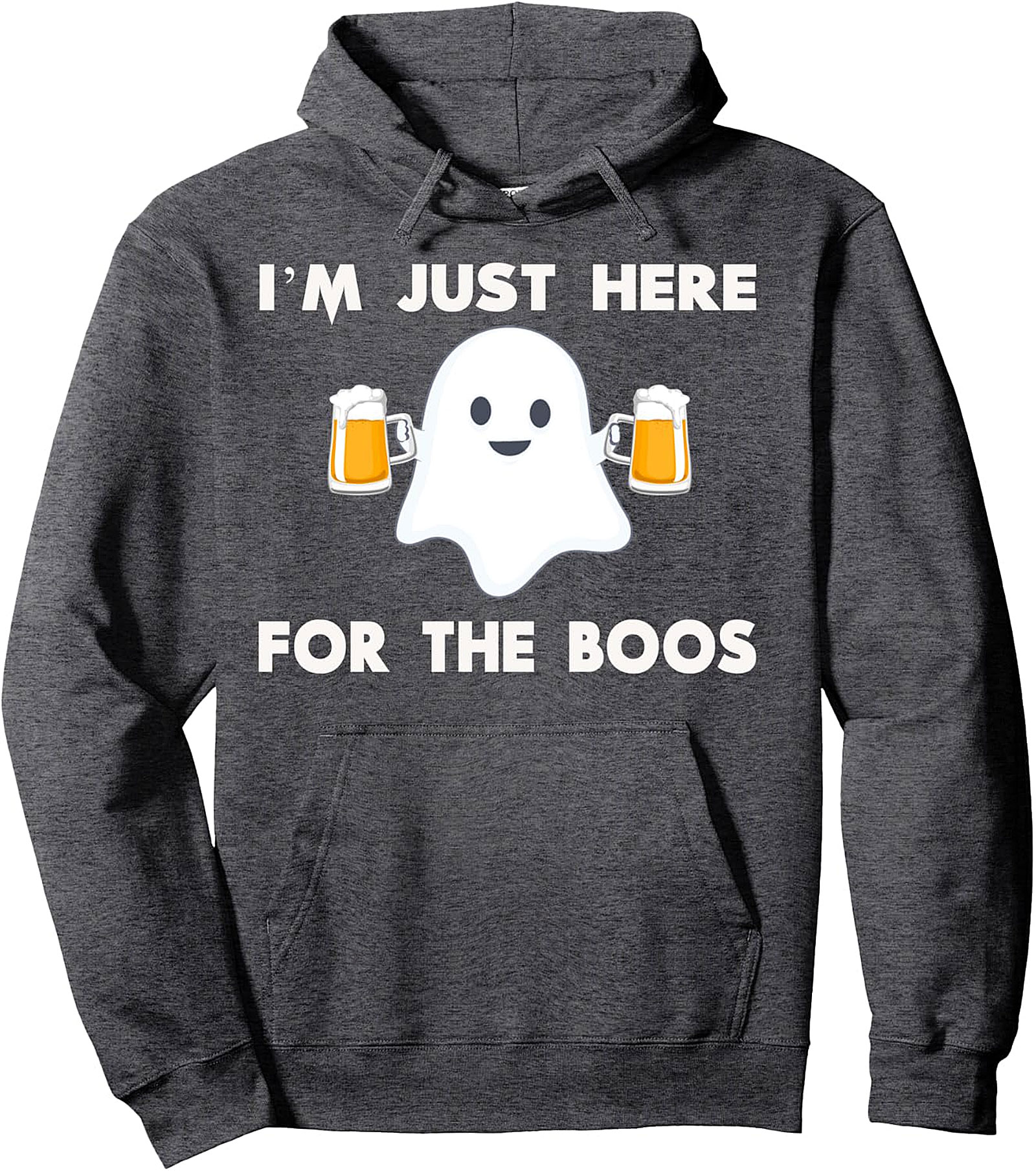 I'm Just Here For The Boos Funny Halloween Hoodie