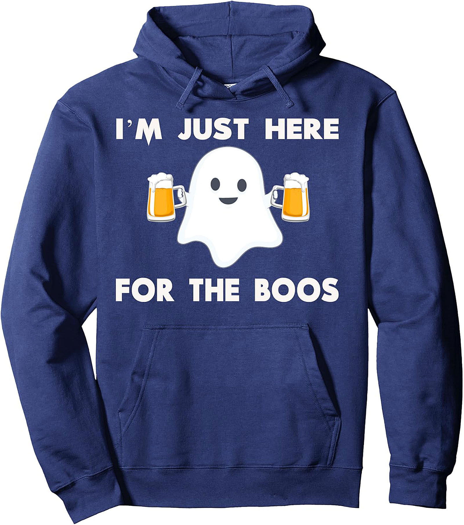I'm Just Here For The Boos Funny Halloween Hoodie