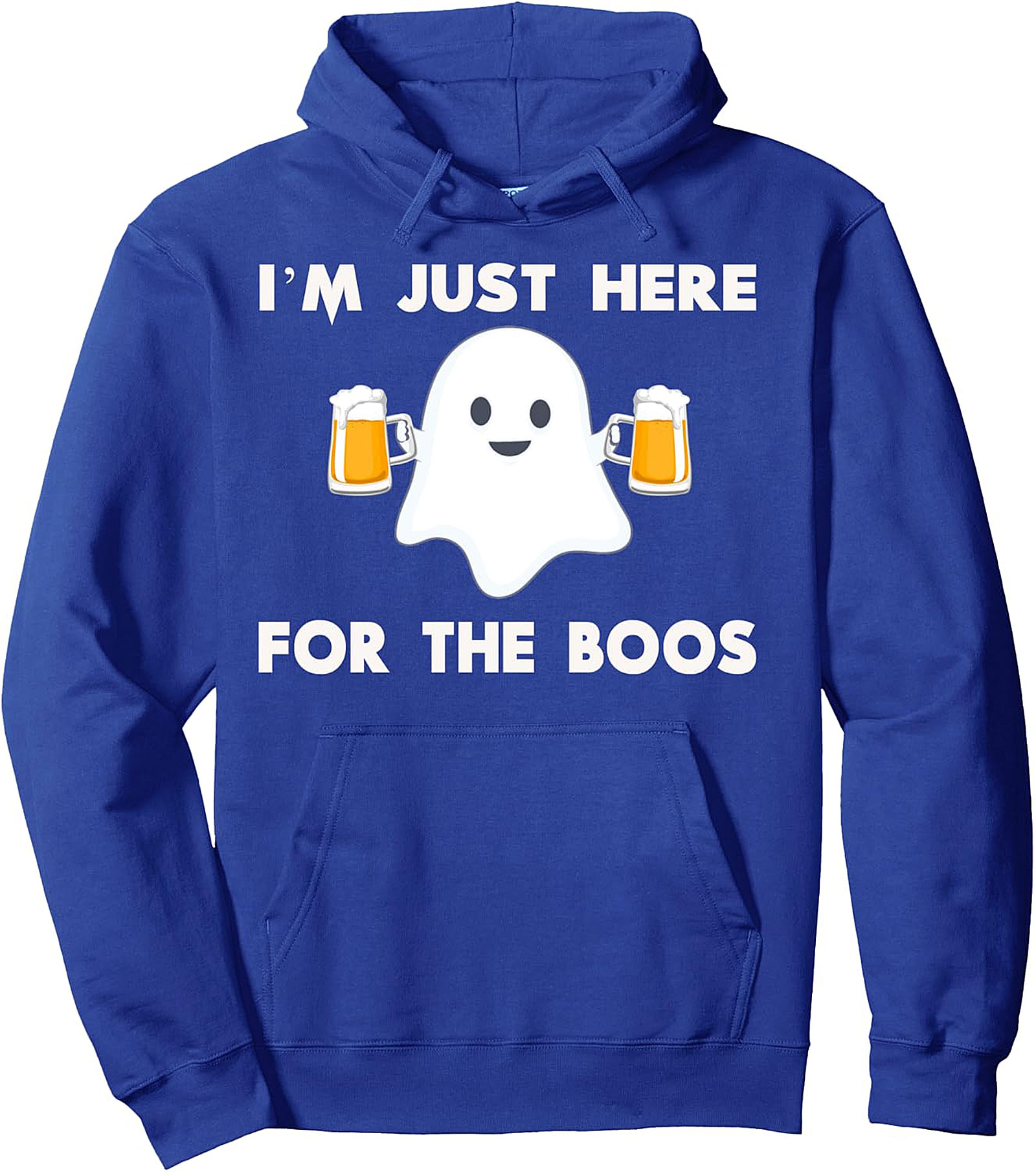 I'm Just Here For The Boos Funny Halloween Hoodie