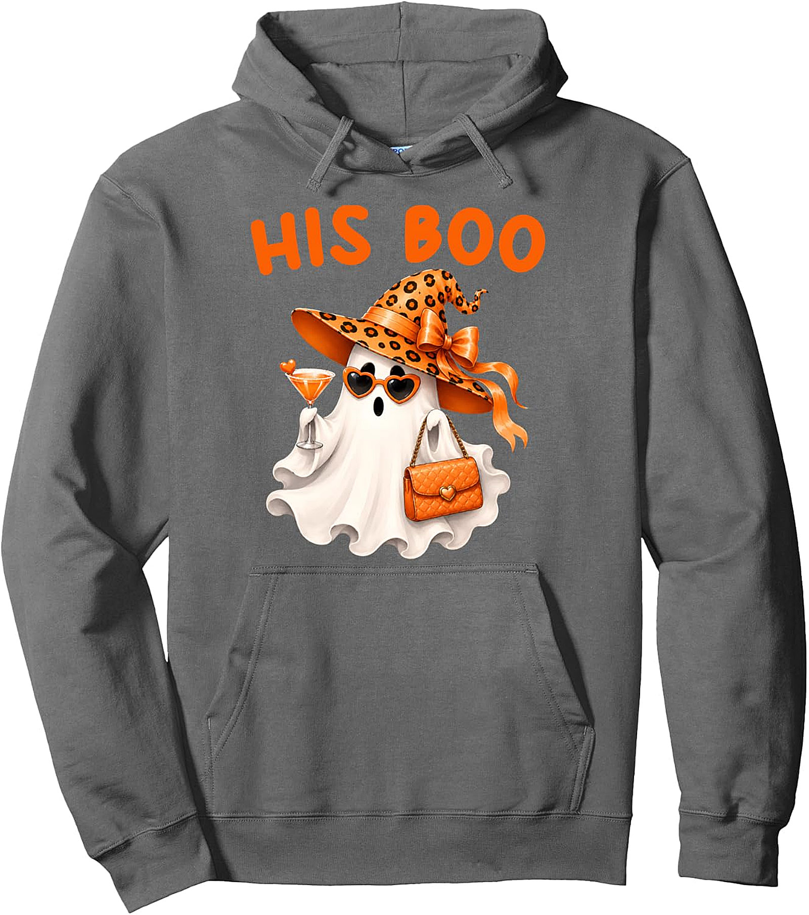 His Boo & Her Boo Matching Halloween Pullover Hoodie