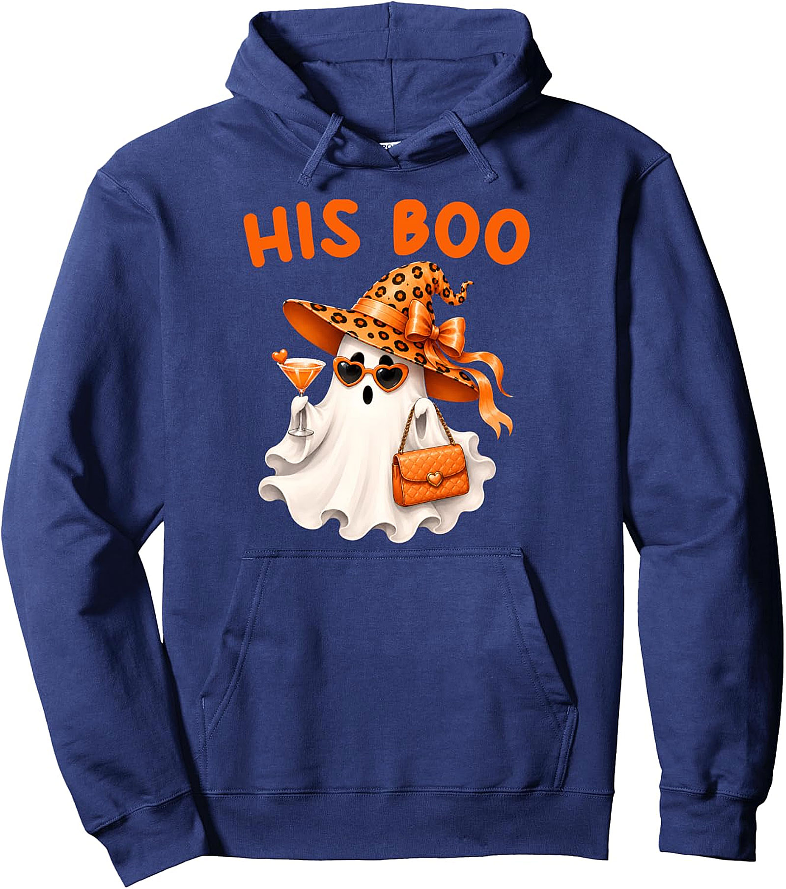 His Boo & Her Boo Matching Halloween Pullover Hoodie