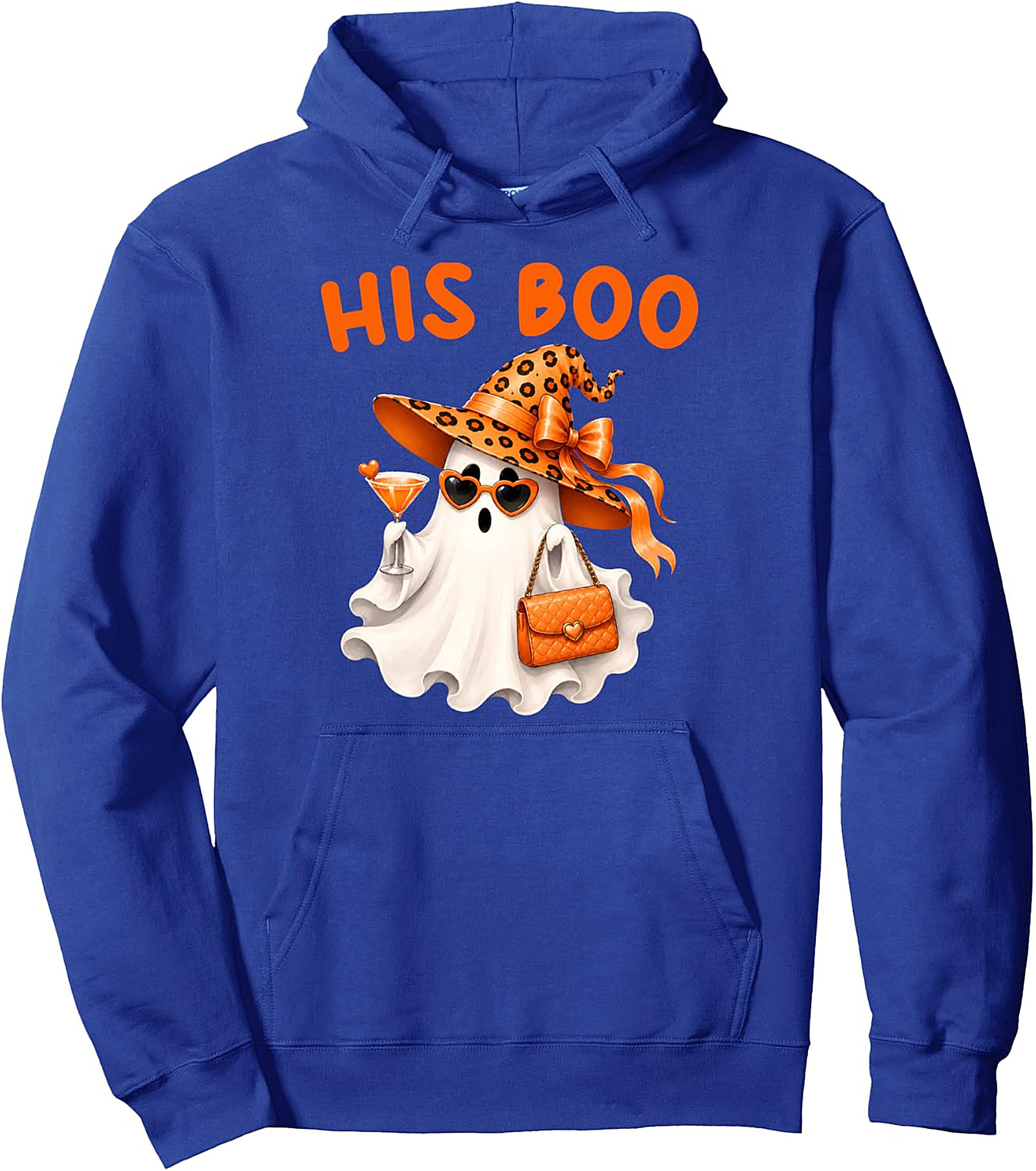 His Boo & Her Boo Matching Halloween Pullover Hoodie