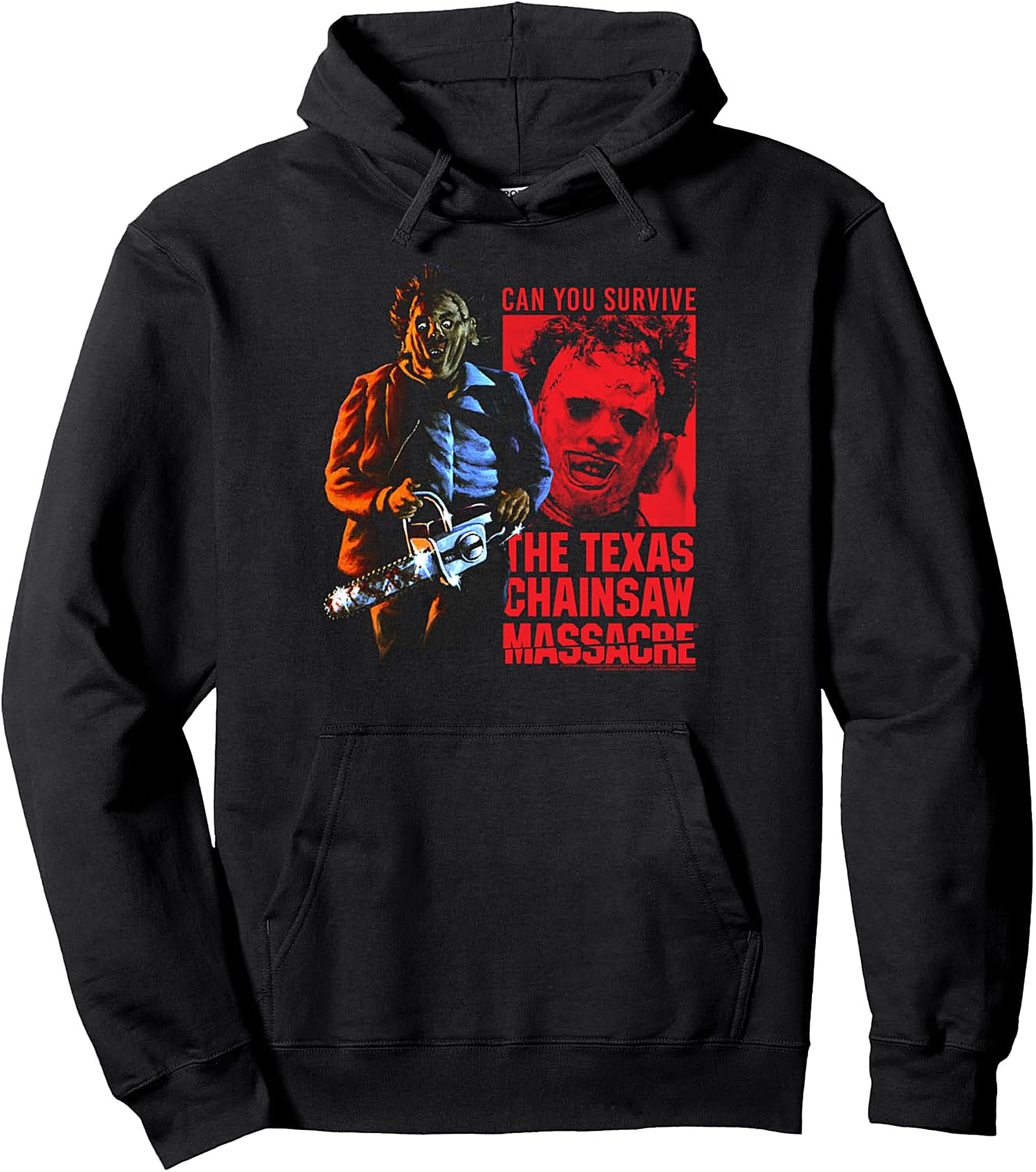 Leatherface Horror Pullover Hoodie - The Texas Chainsaw Massacre