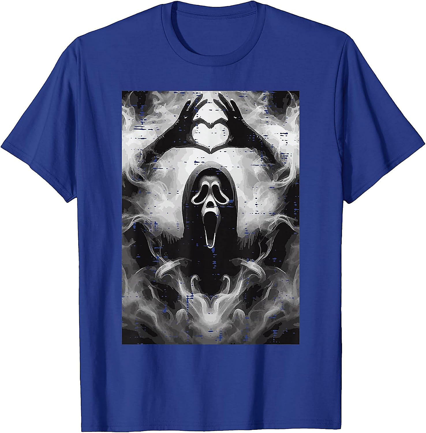 Ghost Hand Heart Horror T-Shirt | Funny Scream Fan Tee