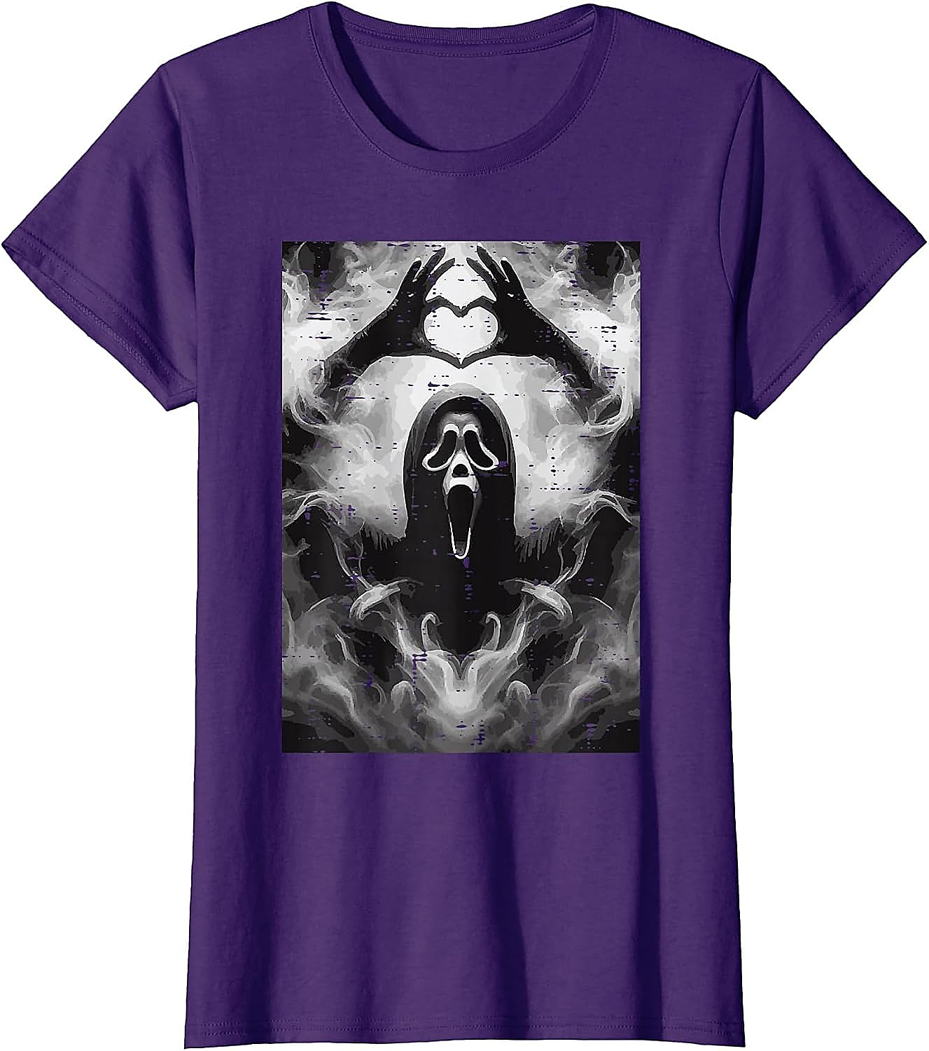 Ghost Hand Heart Horror T-Shirt | Funny Scream Fan Tee