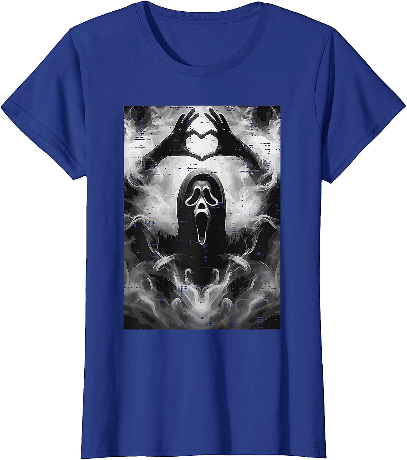 Ghost Hand Heart Horror T-Shirt | Funny Scream Fan Tee