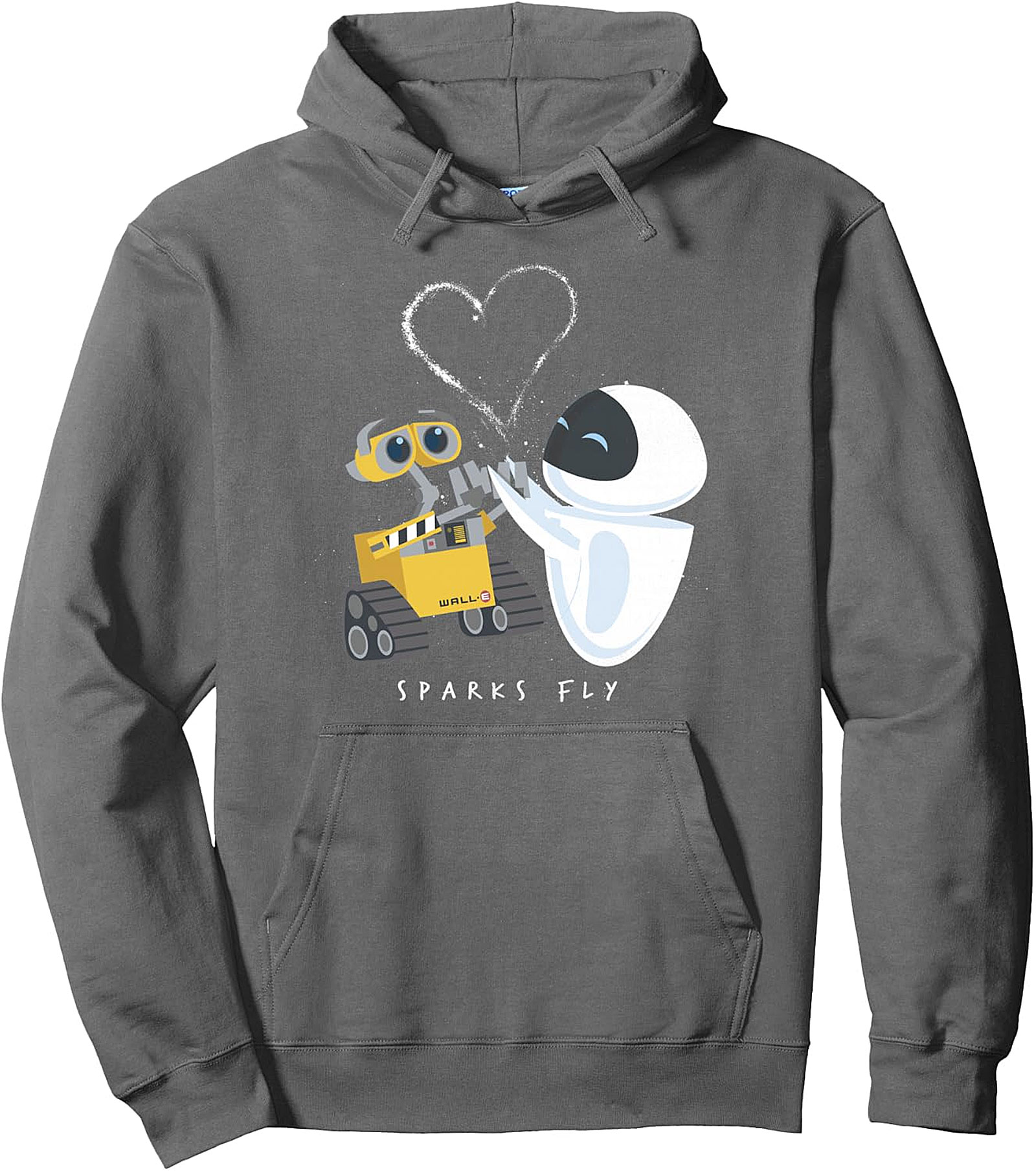  Wall-E & Eve Sparks Fly Hoodie | Cozy Disney Pullover