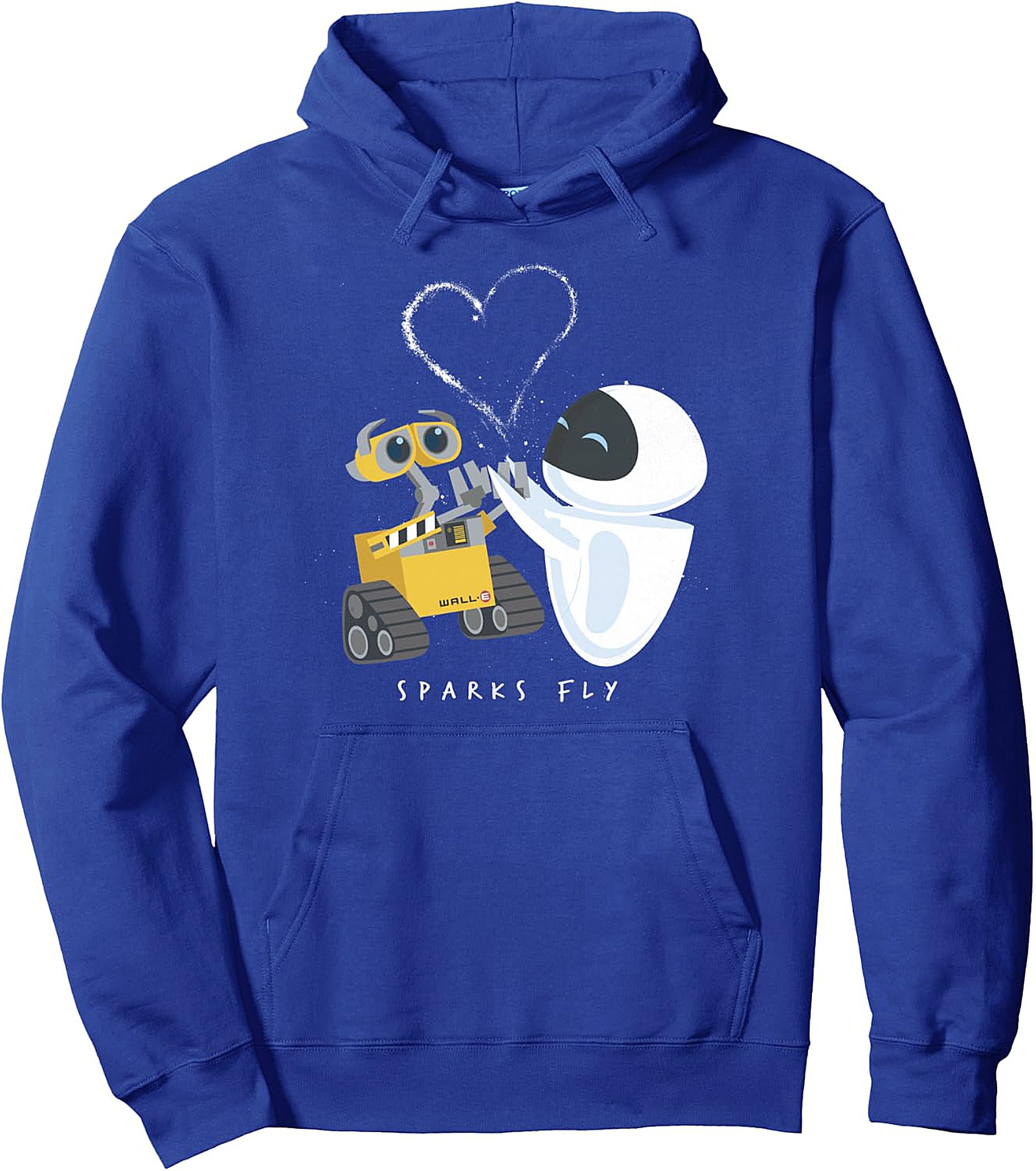 Wall-E & Eve Sparks Fly Hoodie | Cozy Disney Pullover