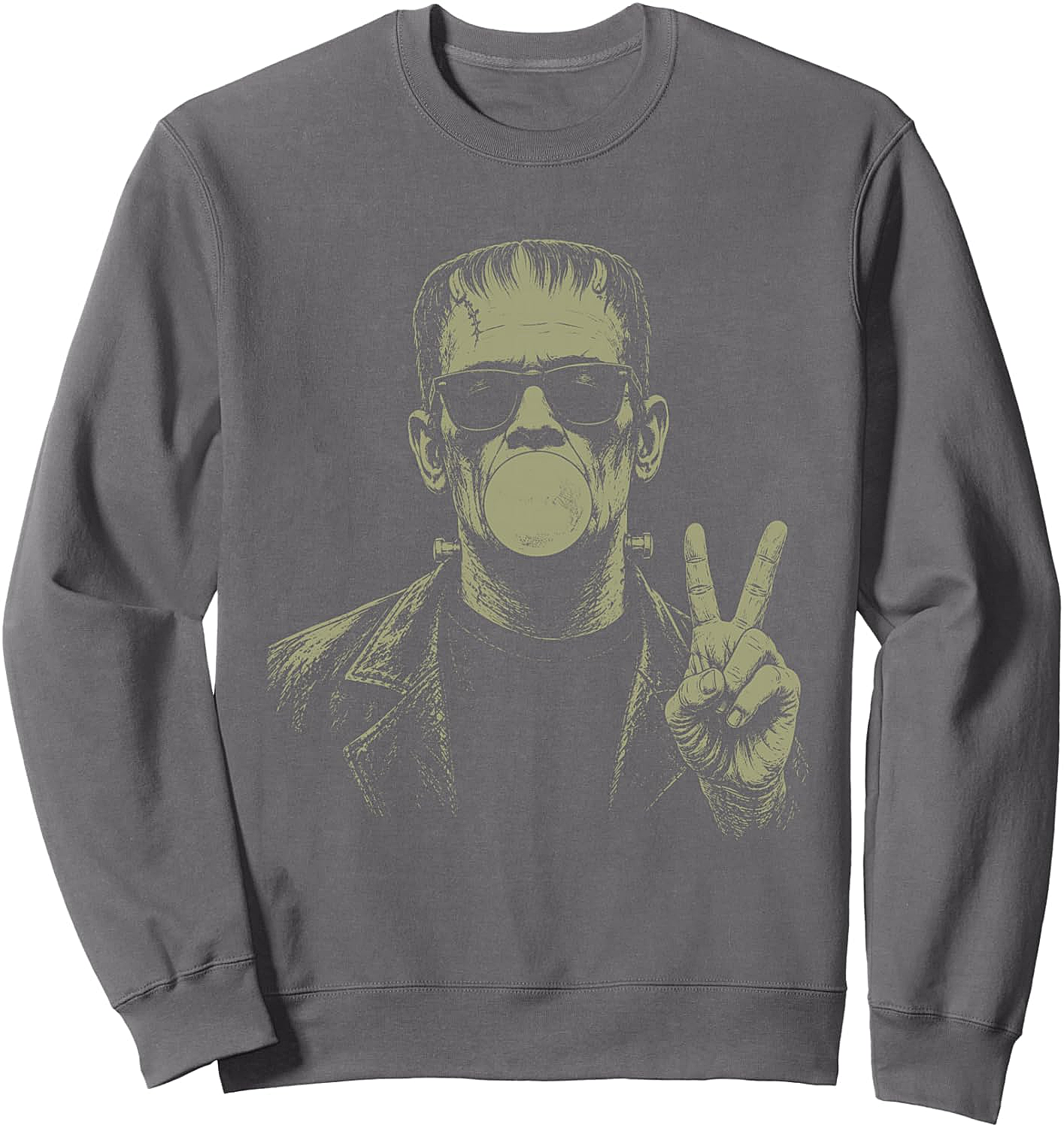  Frankenstein Bubblegum Sunglasses Sweatshirt Vintage 90s