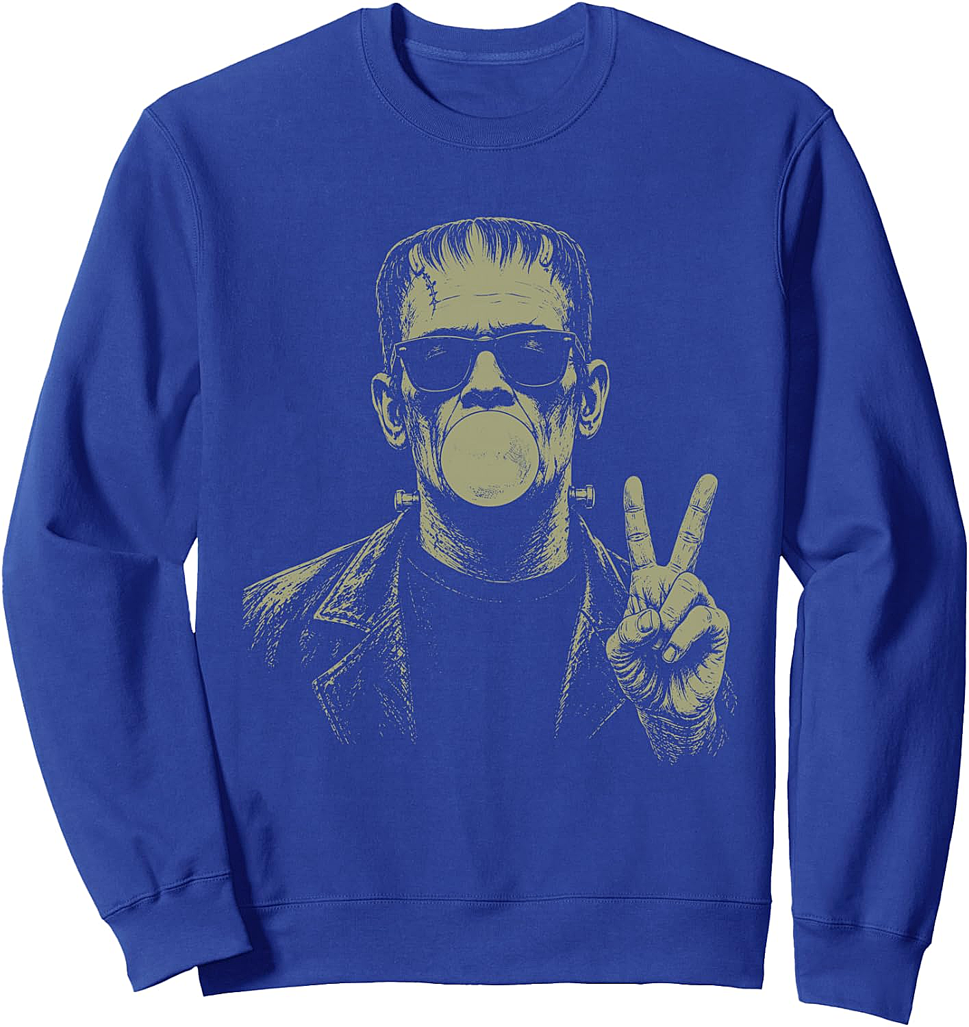  Frankenstein Bubblegum Sunglasses Sweatshirt Vintage 90s