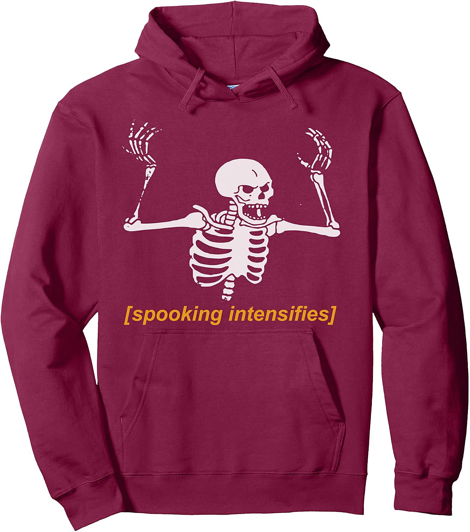 Spooking Intensifies Skeleton Hoodie | Pullover & Cozy