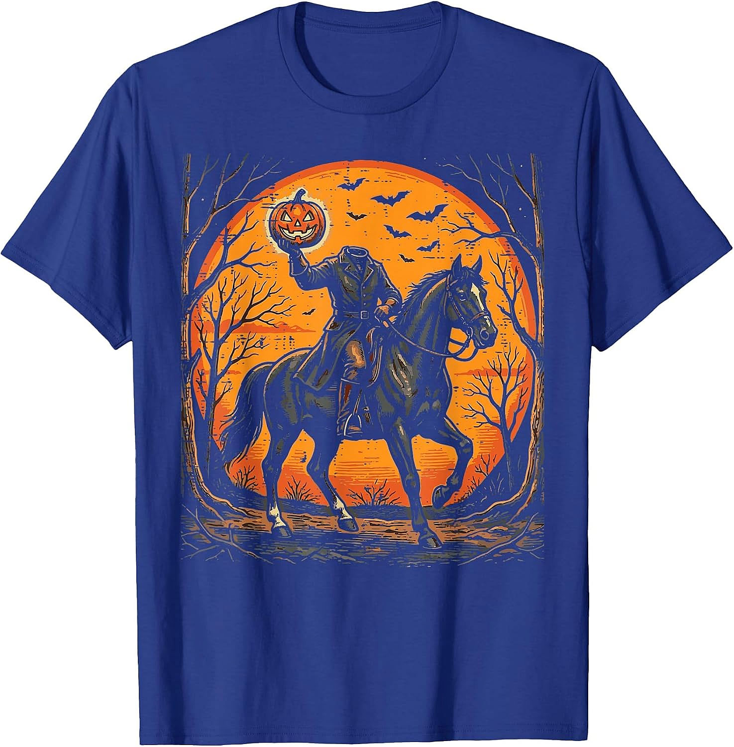 Headless Horseman Halloween T-Shirt | Spooky Graphic Tee