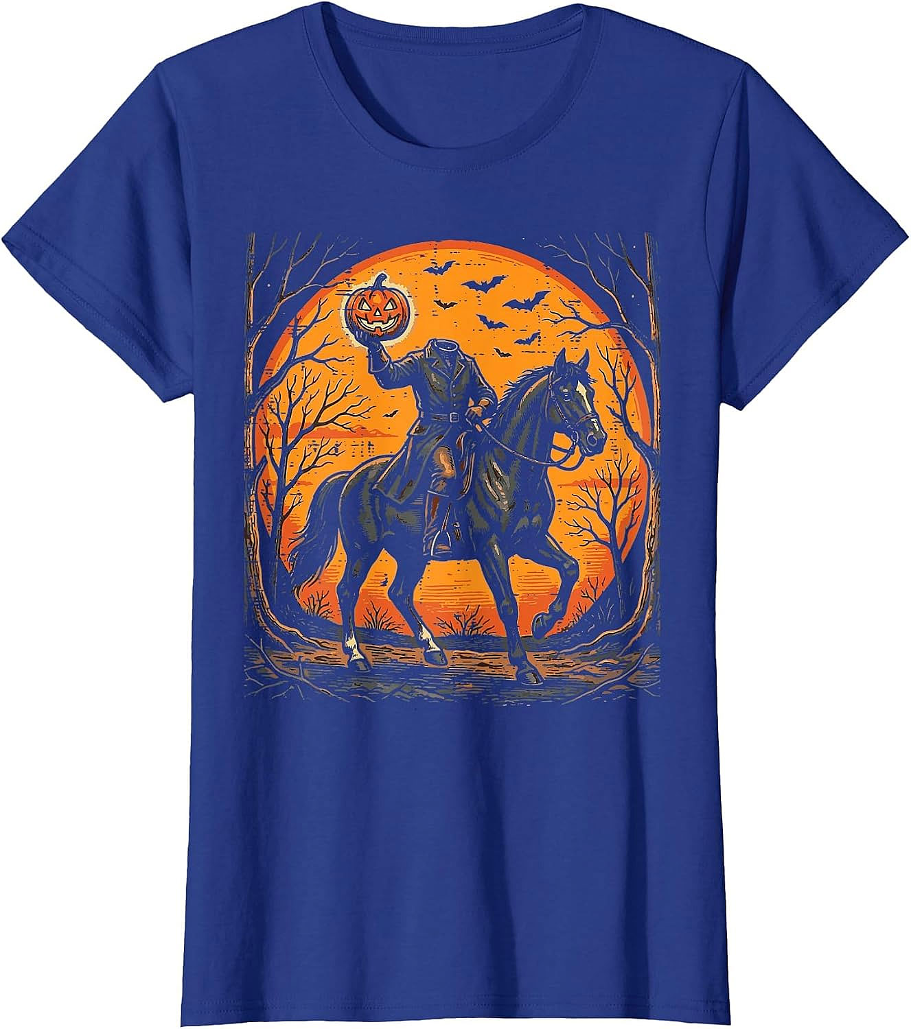Headless Horseman Halloween T-Shirt | Spooky Graphic Tee