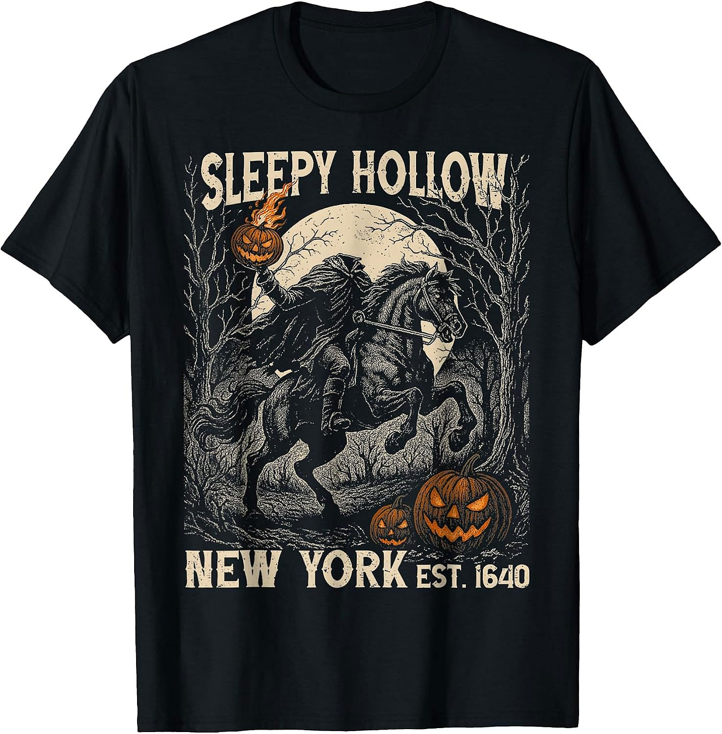 Sleepy Hollow Headless Horseman T-Shirt | Halloween Tee