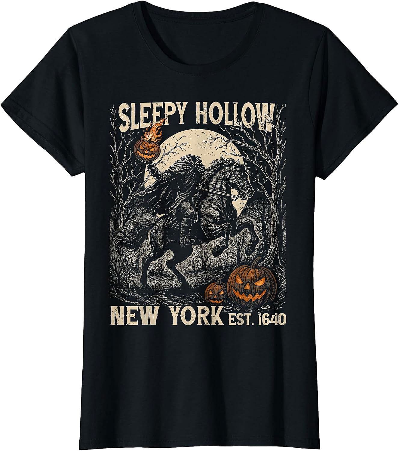Sleepy Hollow Headless Horseman T-Shirt | Halloween Tee