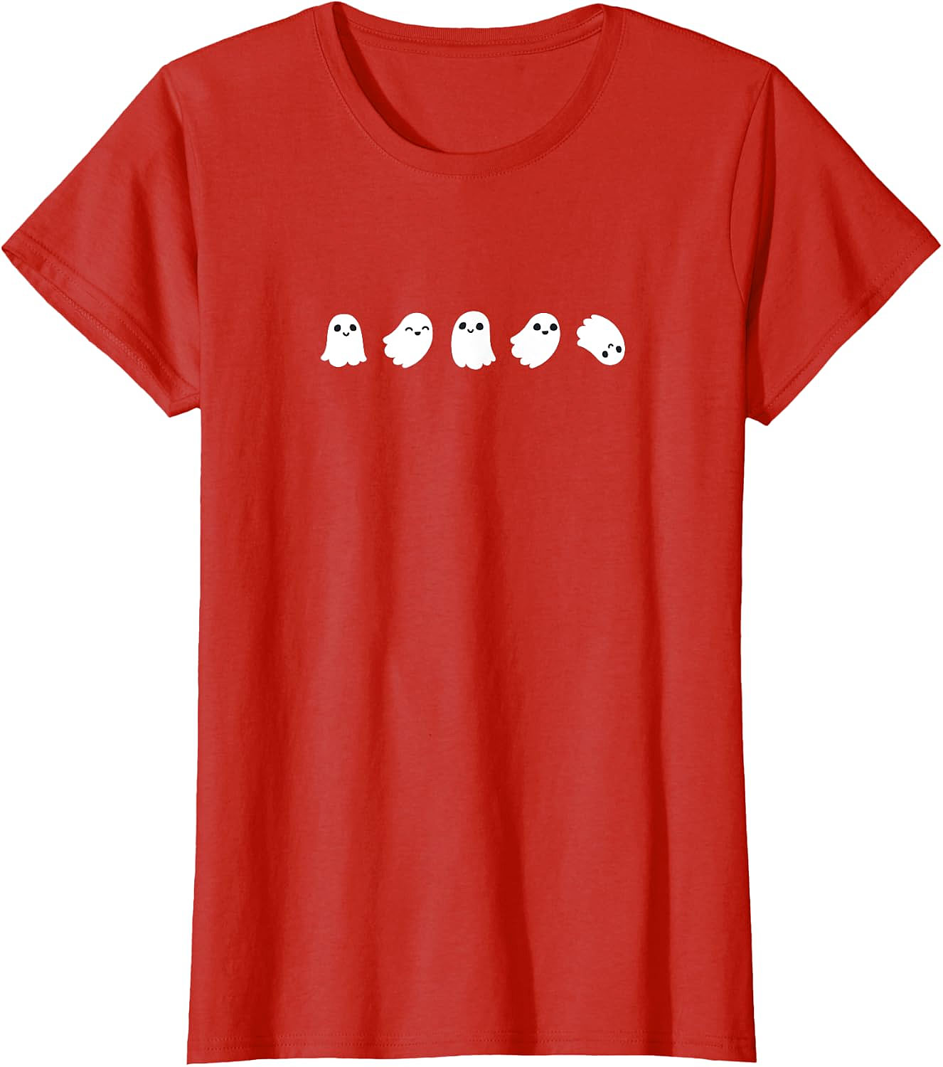 Cute Kawaii Ghosts T-Shirt | Spooky Halloween Tee