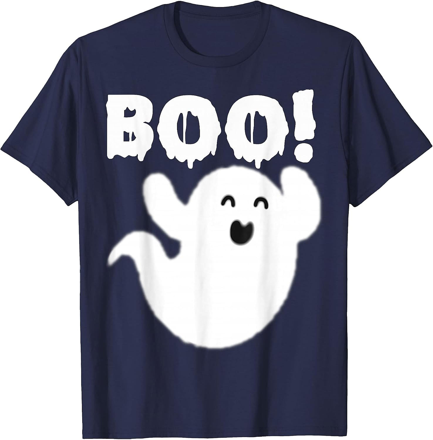 Cute Ghost Boo Halloween T-Shirt | Funny Spooky Tee