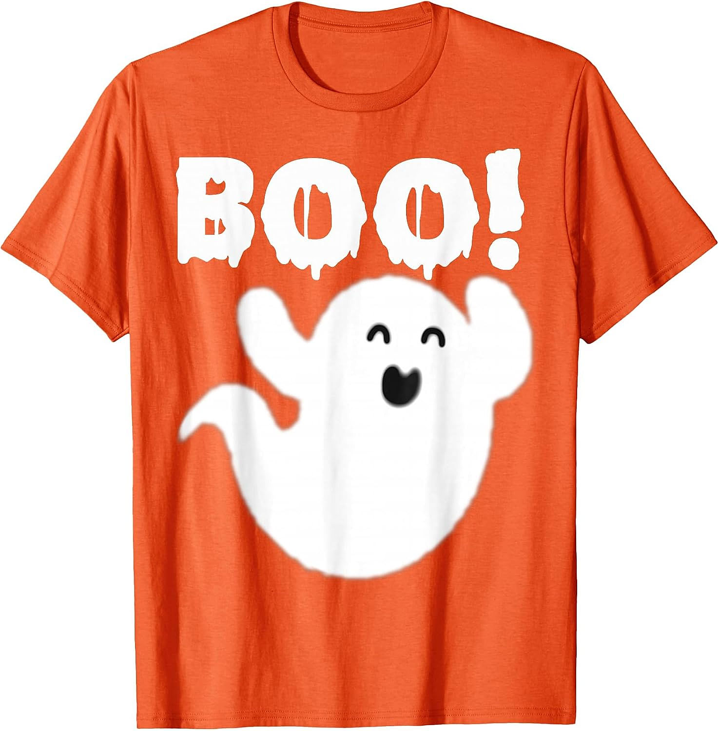 Cute Ghost Boo Halloween T-Shirt | Funny Spooky Tee
