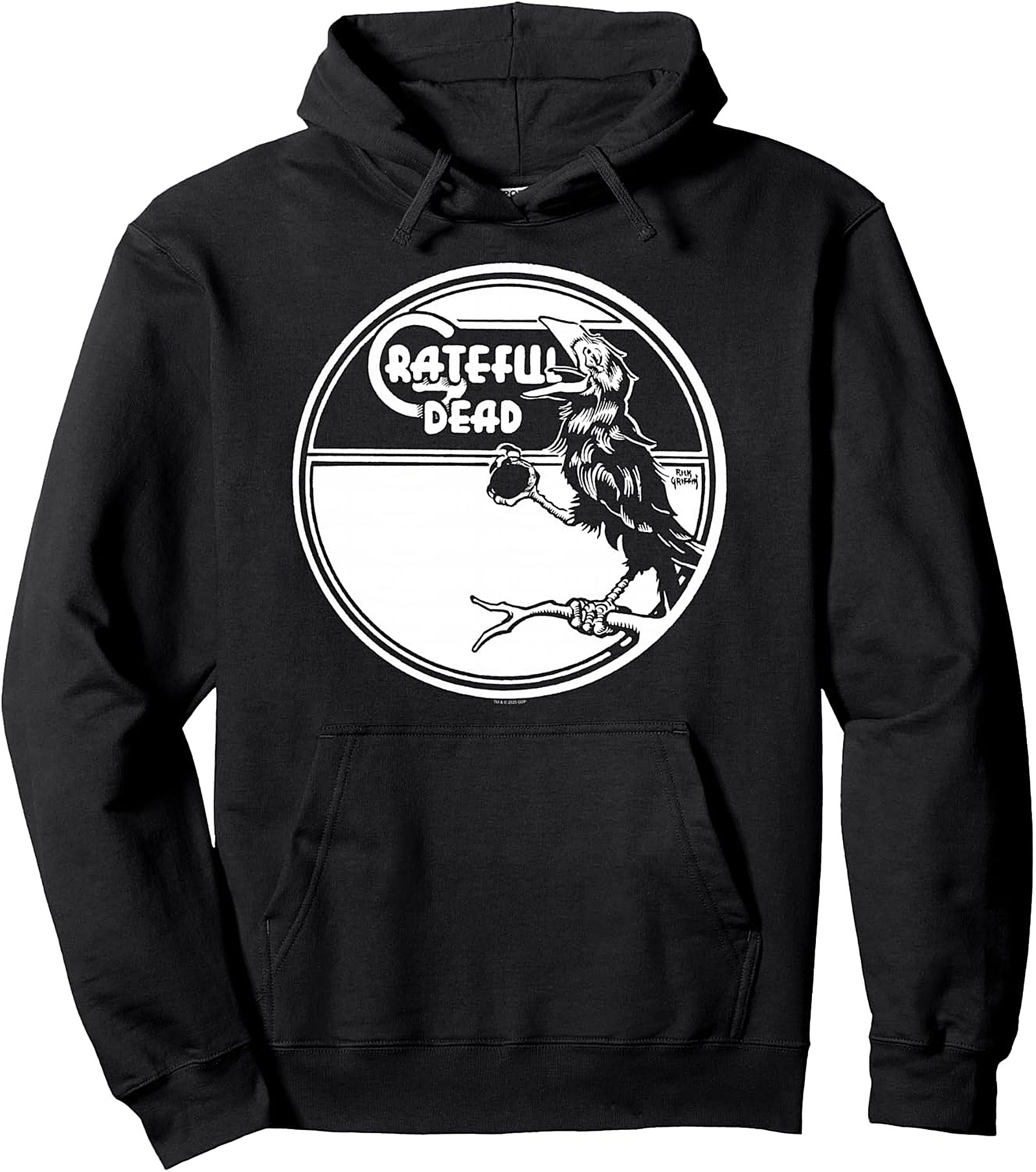 Grateful Dead Wake of the Flood Crow Label Pullover Hoodie