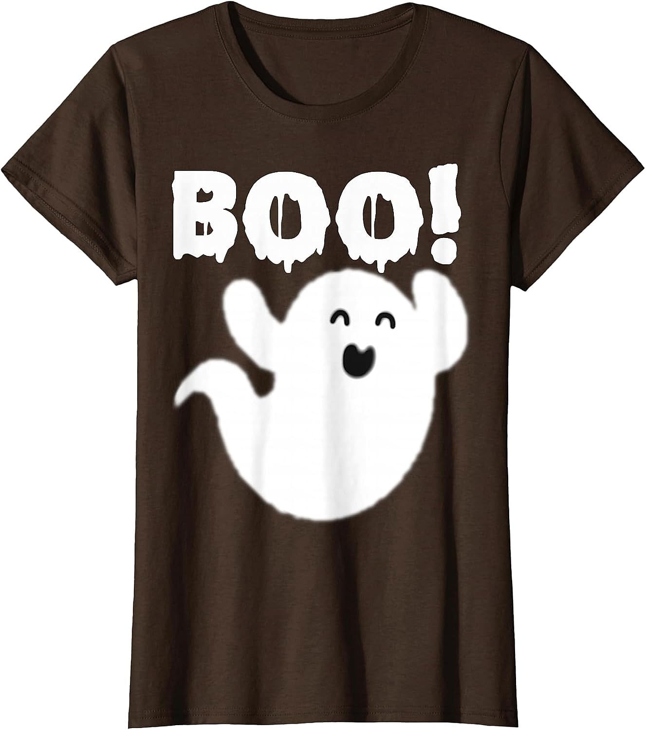 Cute Ghost Boo Halloween T-Shirt | Funny Spooky Tee