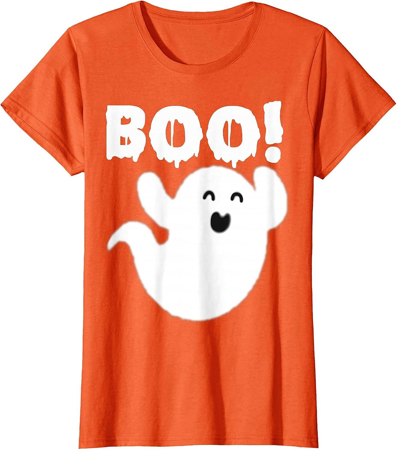 Cute Ghost Boo Halloween T-Shirt | Funny Spooky Tee