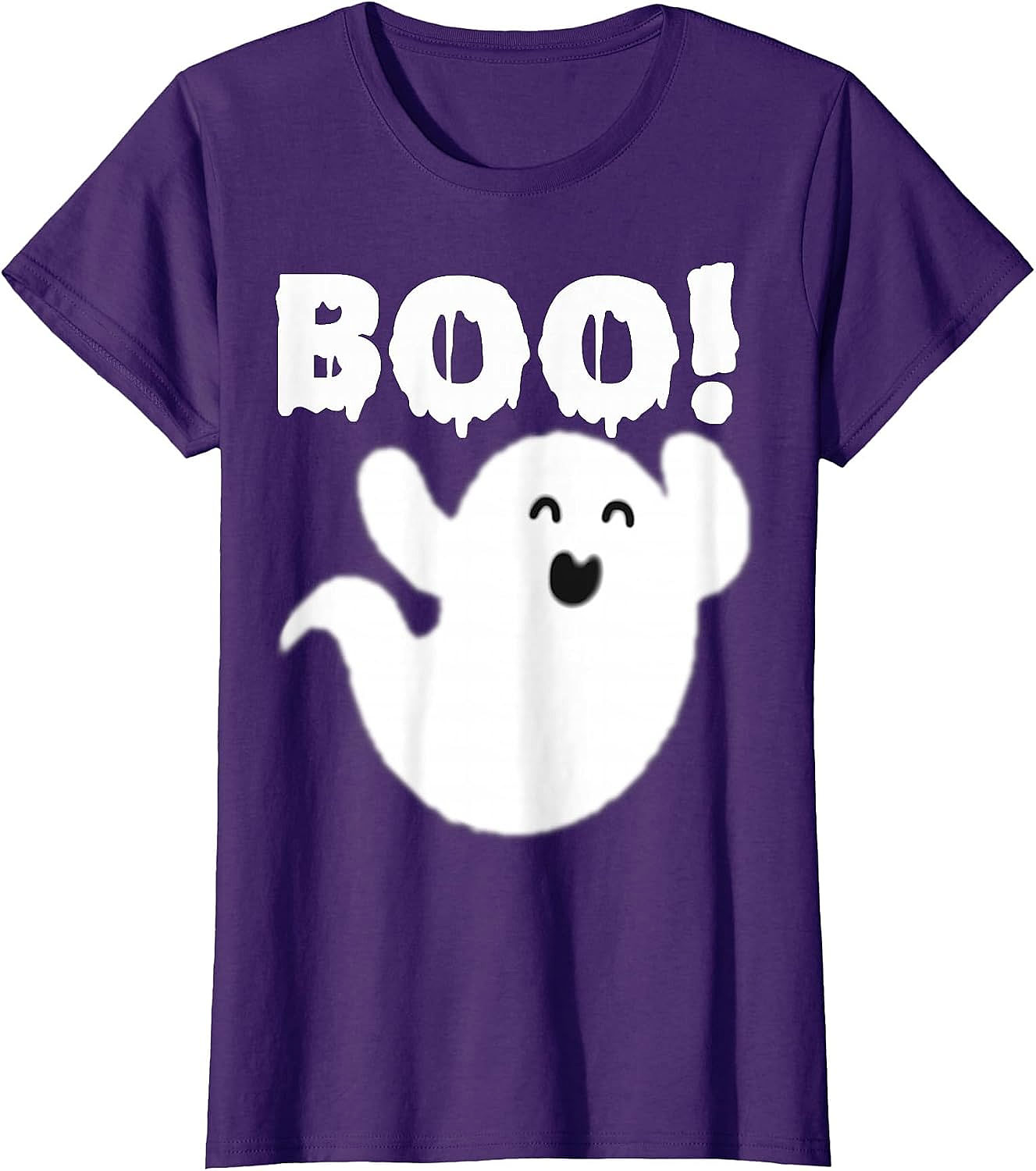 Cute Ghost Boo Halloween T-Shirt | Funny Spooky Tee