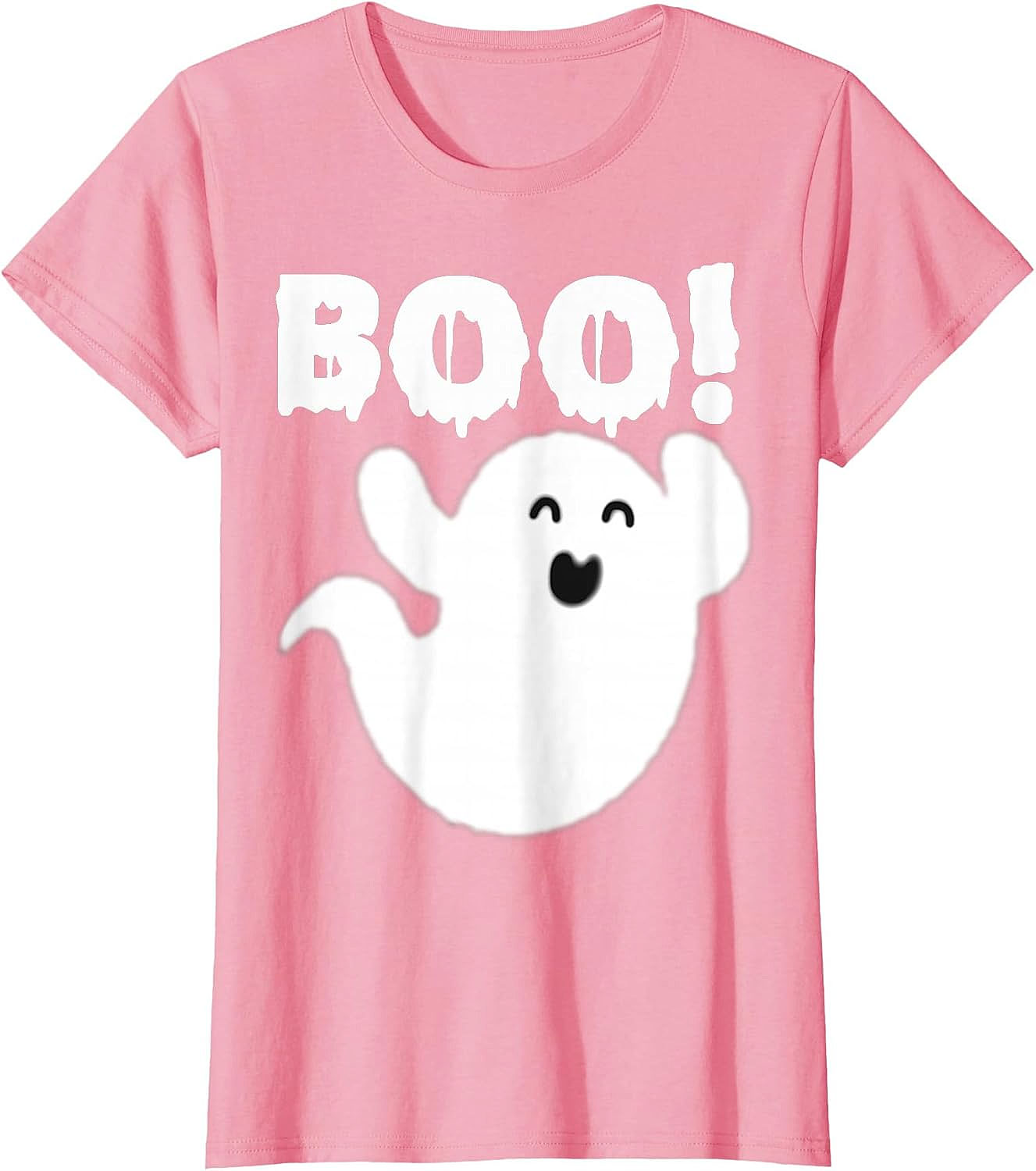 Cute Ghost Boo Halloween T-Shirt | Funny Spooky Tee