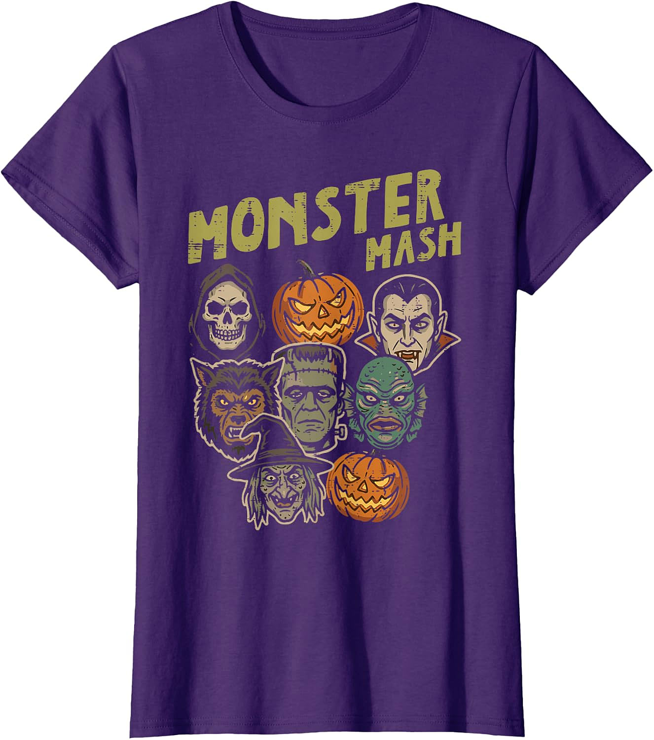 Monster Mash Halloween T-Shirt | Vintage Horror Tee