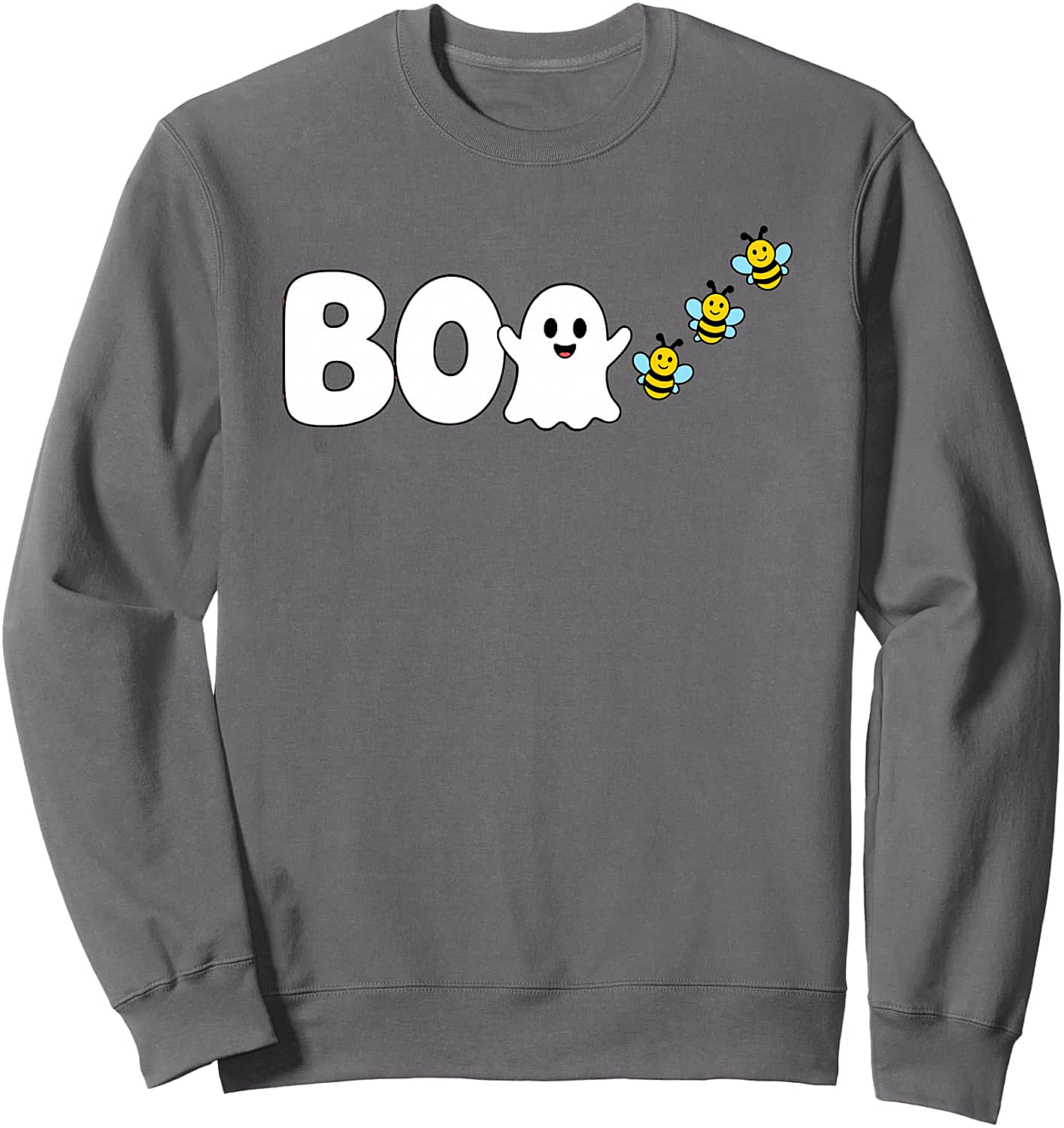 Funny Boo Bees Sweatshirt Halloween Ghost Bees Top